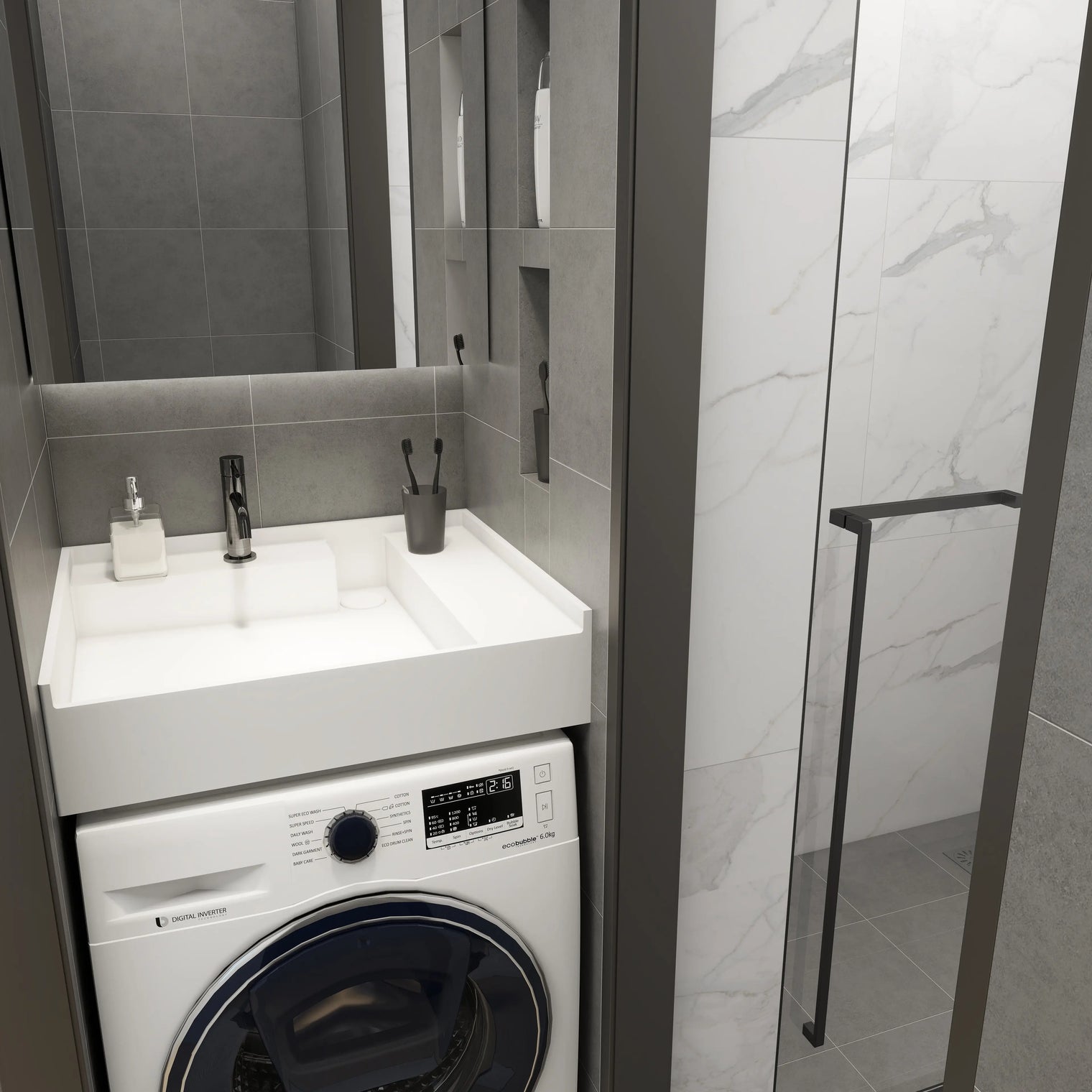 PURE LaundryRear Sink 65L INFINITE