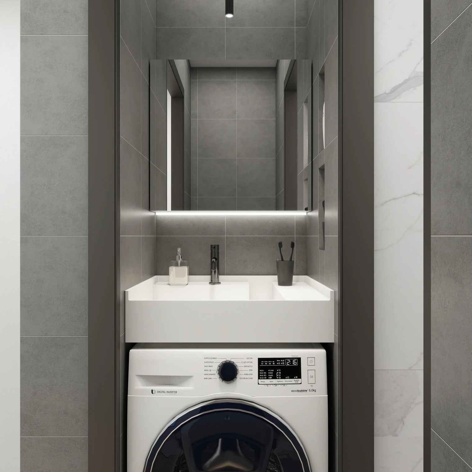 PURE LaundryRear Sink 65L INFINITE