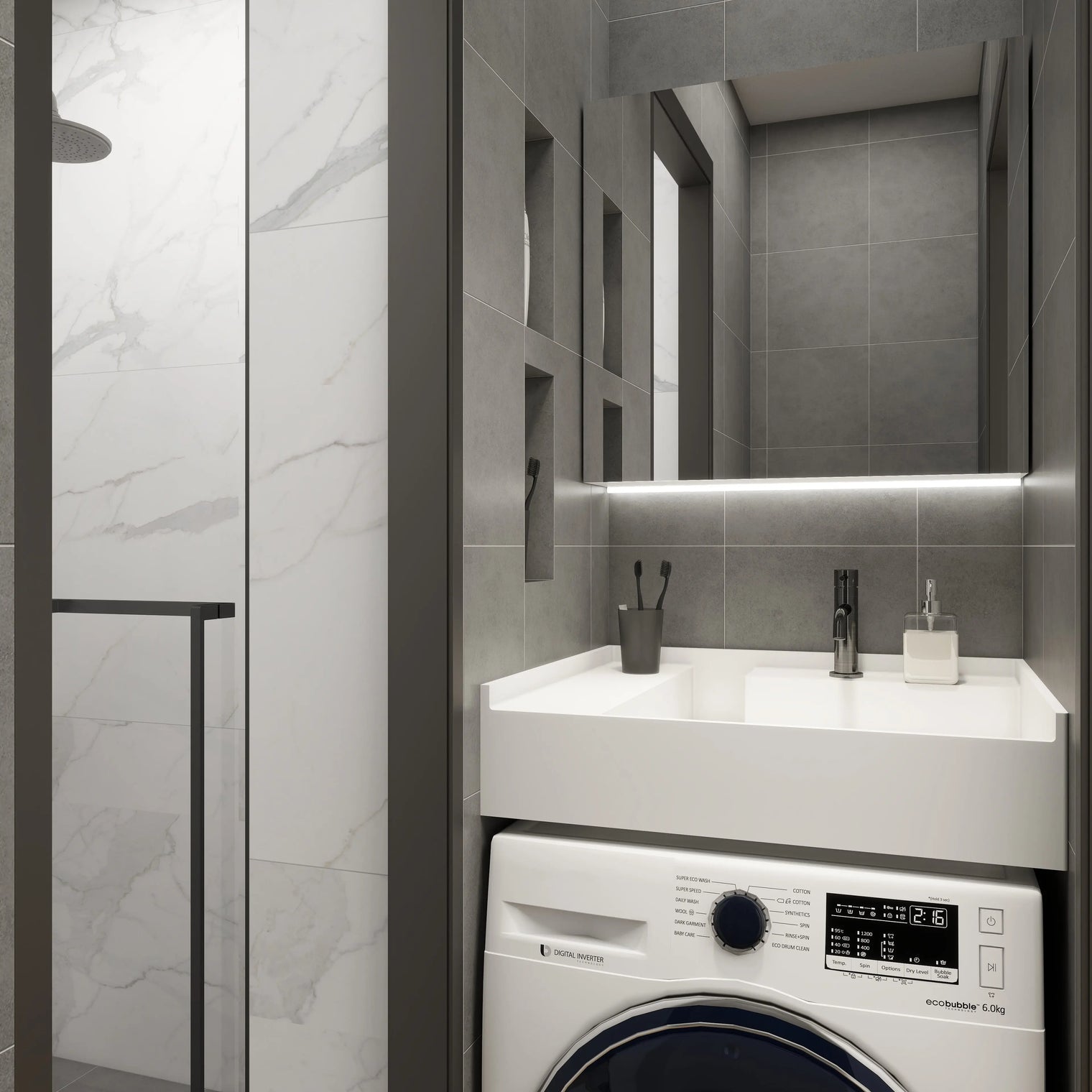 PURE LaundryRear Sink 65R INFINITE