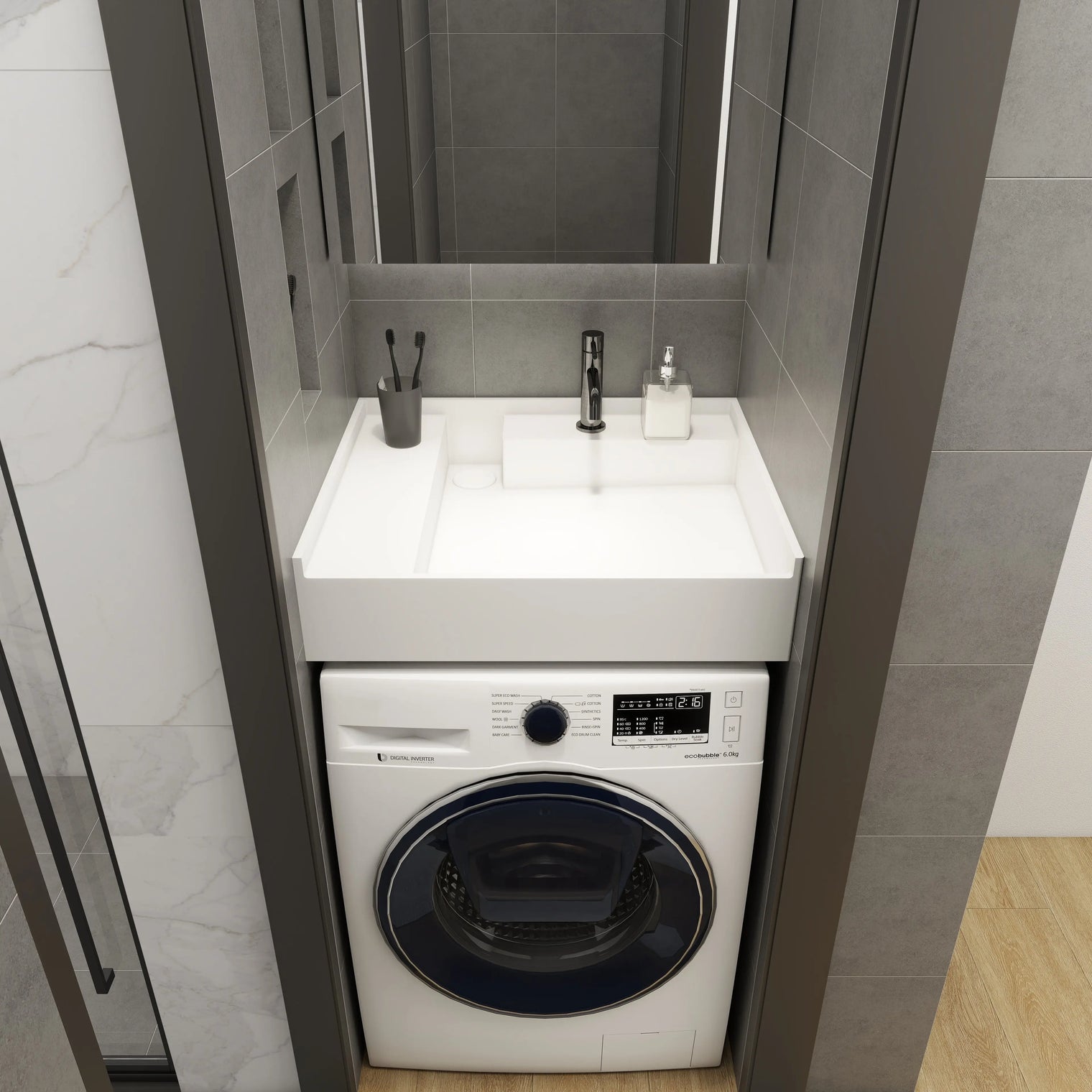 PURE LaundryRear Sink 65R INFINITE
