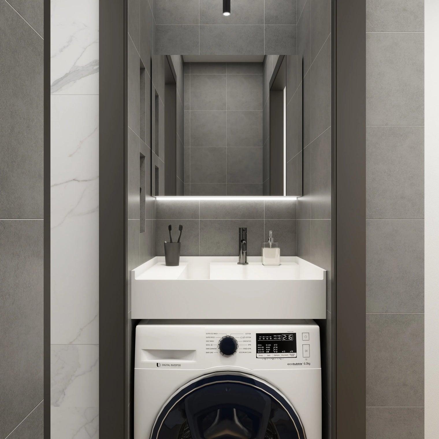 PURE LaundryRear Sink 65R INFINITE