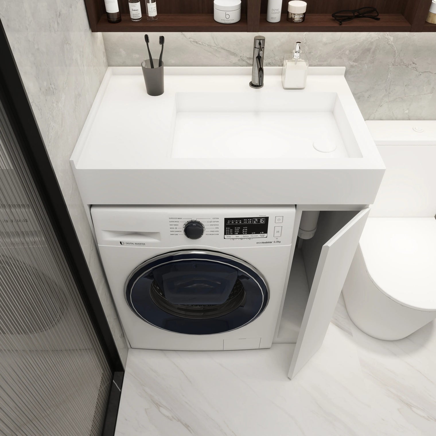 PURE Lanudry Sink 85R Combo INFINITE