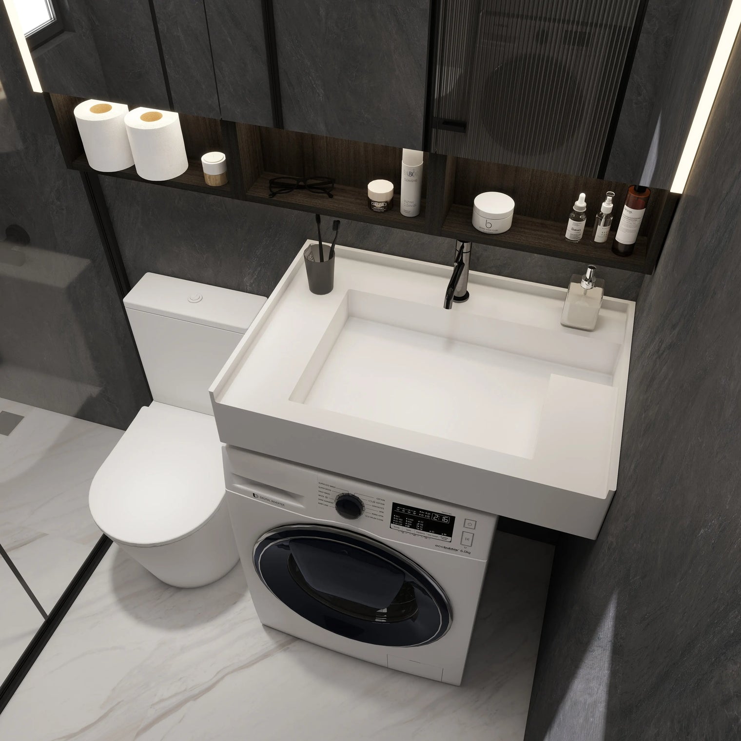 PURE Laundry Sink WM 80RS