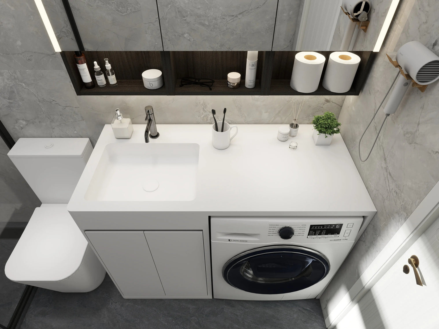 PURE Laundry Sink 120L Combo
