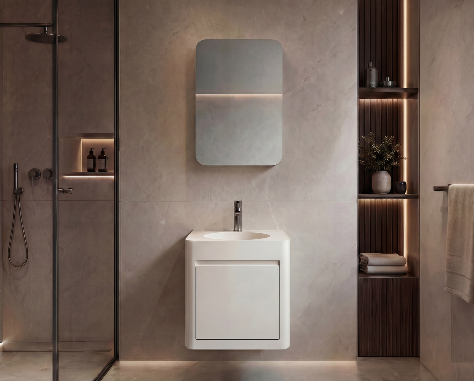 CIRQUE Mirror Cabinet 45