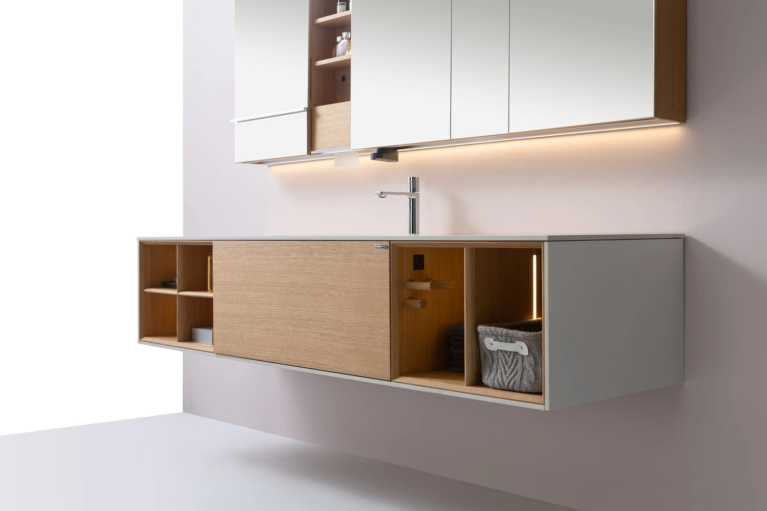 Stockholm Washbasin Cabinet 150-WALL MOUNT WASHBASINS-INFINITE-訂造洗手盆,浴室翻新, small size bathtubs, custom-made bathtub HK,freestanding bathtub Hong Kong, 獨立式 浴缸 香港, premium bathtub brands HK, Where to buy bathtubs in Hong Kong, best custom bathroom furniture HK, Infinite Bath, Infinite浴缸, Cloakroom,Vanities, Mirrors,Bathroom Furniture, 浴室裝修,浴室 櫃 訂造