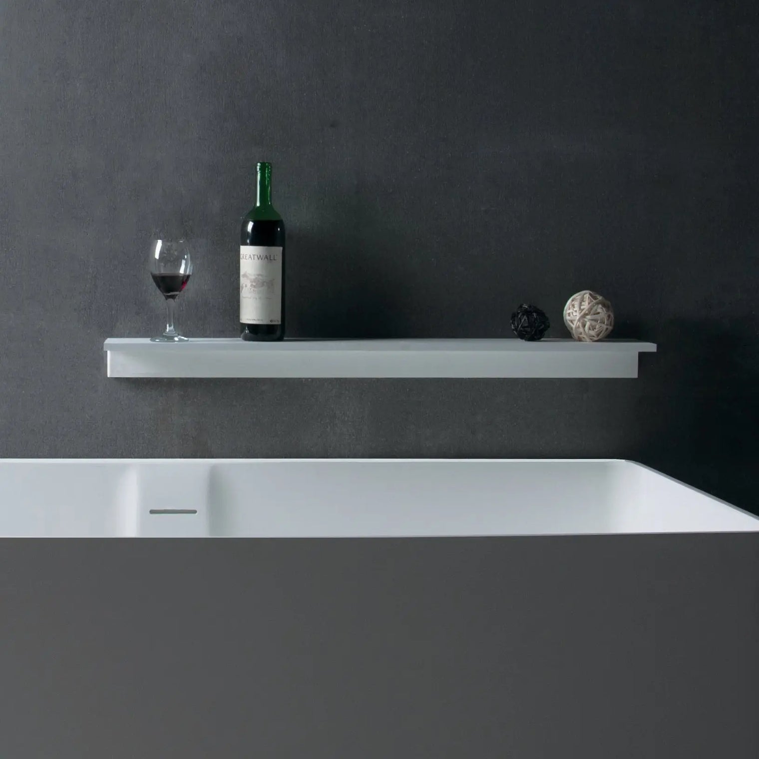 TOKYO Shelf-Shelving & Baskets-high-end bathtub showroom Hong Kong, Infinite Bath, Infinite Showroom, mirror cabinet,Bathtub details, Bathroom Accessories,bathroom solid surface, bathroom tailor,bathroom furniture, 浴室物料,浴室配件,浴缸香港, Bathroomware ,Bespoke bathroom,洗手盤 訂造,Cloakroom,Vanities, Mirrors,Bathroom Furniture, 浴室裝修,浴室 櫃 訂造