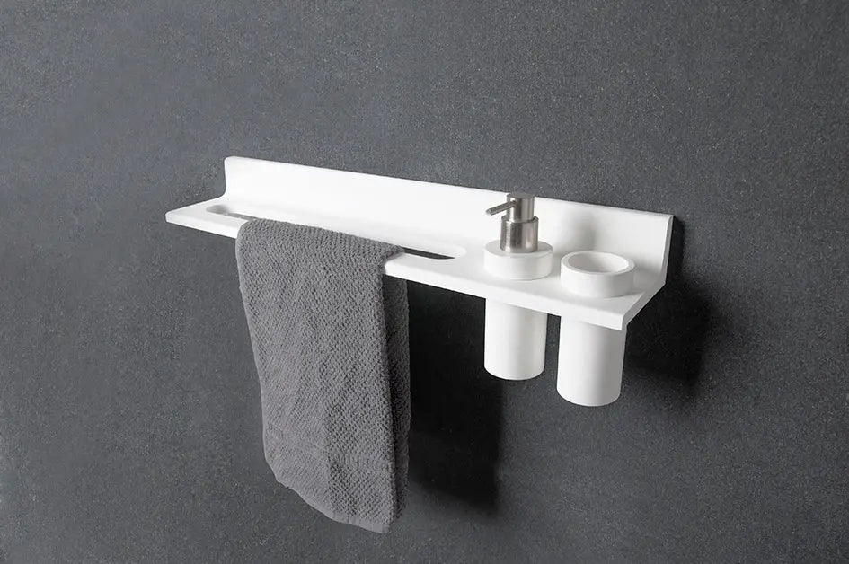 ATHENS towel bar w/2 holes 600mm-INFINITE BATH-訂造洗手盆,浴室翻新, small size bathtubs, custom-made bathtub HK,freestanding bathtub Hong Kong, 獨立式 浴缸 香港, premium bathtub brands HK, Where to buy bathtubs in Hong Kong, best custom bathroom furniture HK, Infinite Bath, Infinite浴缸, Cloakroom,Vanities, Mirrors,Bathroom Furniture, 浴室裝修,浴室 櫃 訂造