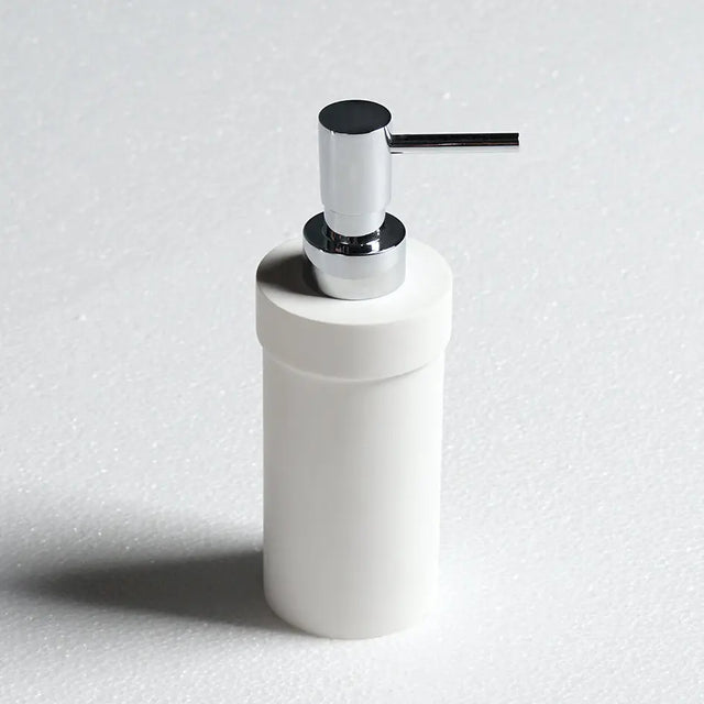 ATHENS - Round Soap Dispenser-INFINITE-訂造洗手盆,浴室翻新, small size bathtubs, custom-made bathtub HK,freestanding bathtub Hong Kong, 獨立式 浴缸 香港, premium bathtub brands HK, Where to buy bathtubs in Hong Kong, best custom bathroom furniture HK, Infinite Bath, Infinite浴缸, Cloakroom,Vanities, Mirrors,Bathroom Furniture, 浴室裝修,浴室 櫃 訂造