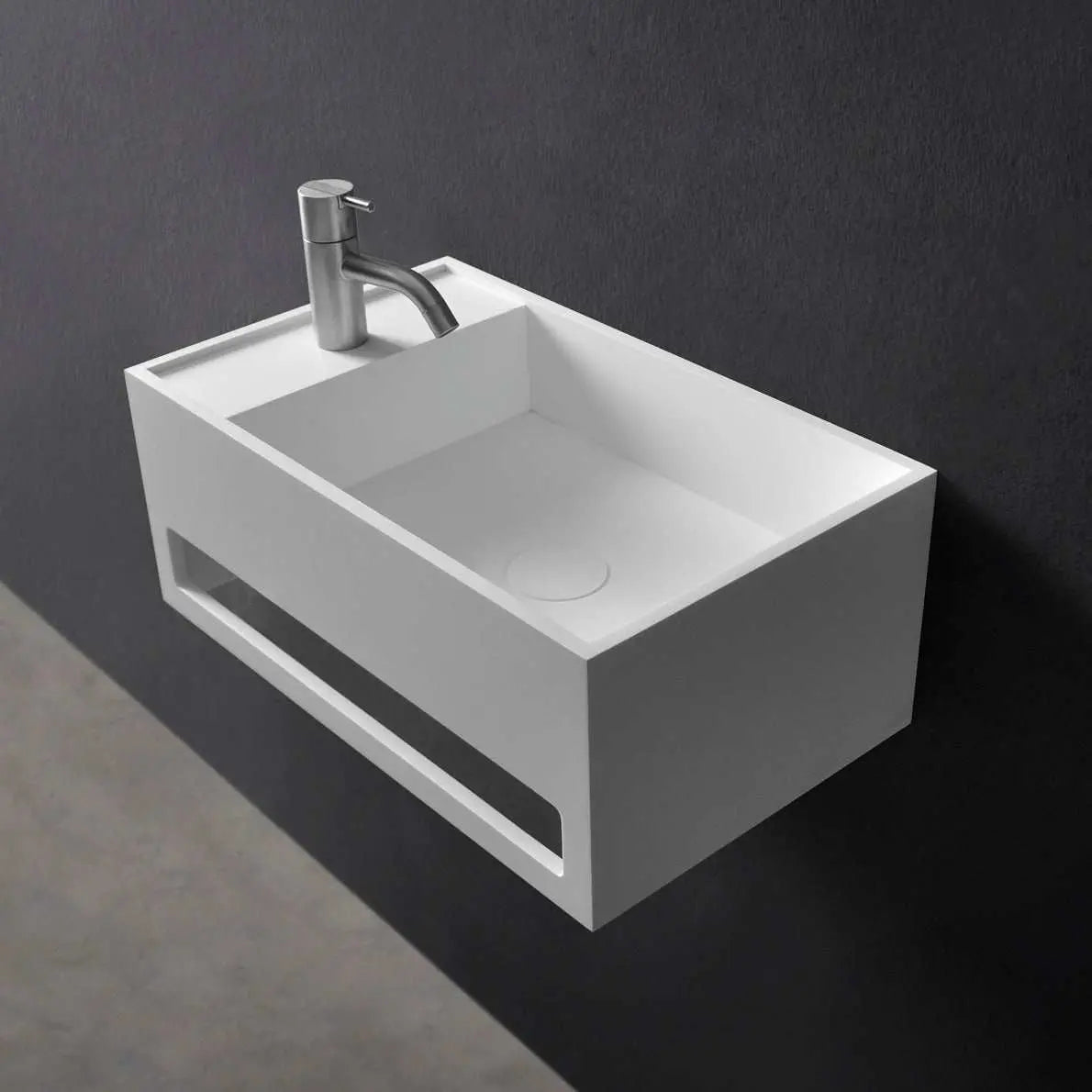 Pure WM 50R-WALL MOUNT WASHBASINS-訂造一體無縫洗手盆,Tailor made Washbasins,waterbasin hk, 浴室物料,浴室裝修,訂造洗手盆,浴室翻新,Bathroomware ,Bespoke bathroom,浴室配件,訂造浴室潔具,訂造浴室傢俬,香港 浴室設計 公司,best custom bathroom furniture HK, Infinite Bath