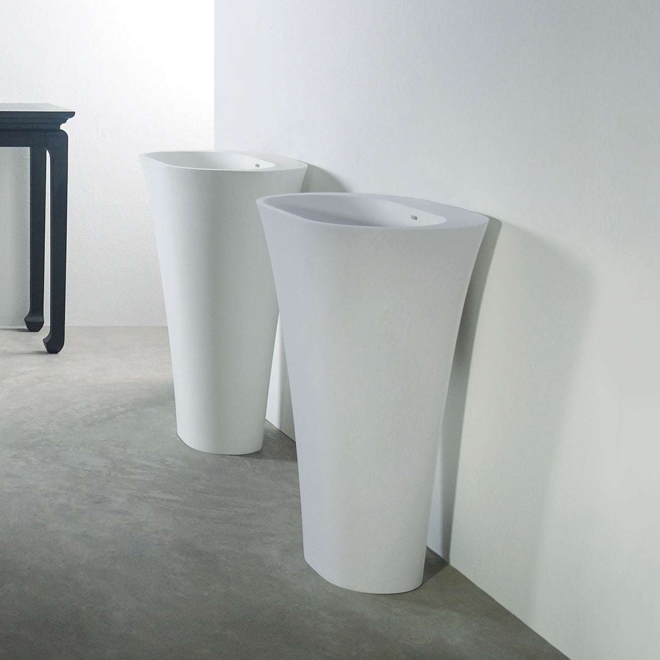 pedestal basin Trieste P 63-PEDESTAL WASHBASINS-訂造一體無縫洗手盆,Tailor made Washbasins,waterbasin hk, 浴室物料,浴室裝修,訂造洗手盆,浴室翻新,Bathroomware ,Bespoke bathroom,浴室配件,訂造浴室潔具,訂造浴室傢俬,香港 浴室設計 公司,best custom bathroom furniture HK, Infinite Bath