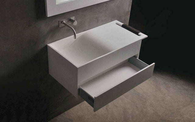 Christianssand WM 80L w/Drawer-WALL MOUNT WASHBASINS-訂造一體無縫洗手盆,Tailor made Washbasins,waterbasin hk, 浴室物料,浴室裝修,訂造洗手盆,浴室翻新,Bathroomware ,Bespoke bathroom,浴室配件,訂造浴室潔具,訂造浴室傢俬,香港 浴室設計 公司,best custom bathroom furniture HK, Infinite Bath