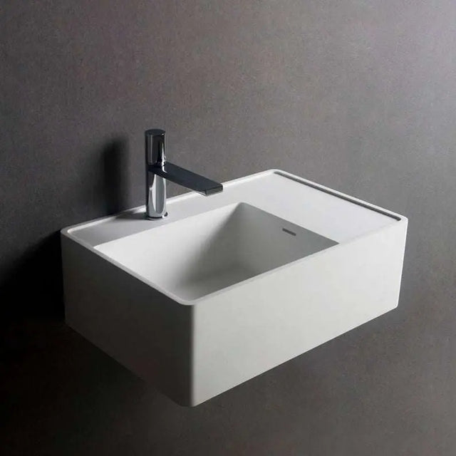 Modena WM 60L-WALL MOUNT WASHBASINS-訂造一體無縫洗手盆,Tailor made Washbasins,waterbasin hk, 浴室物料,浴室裝修,訂造洗手盆,浴室翻新,Bathroomware ,Bespoke bathroom,浴室配件,訂造浴室潔具,訂造浴室傢俬,香港 浴室設計 公司,best custom bathroom furniture HK, Infinite Bath