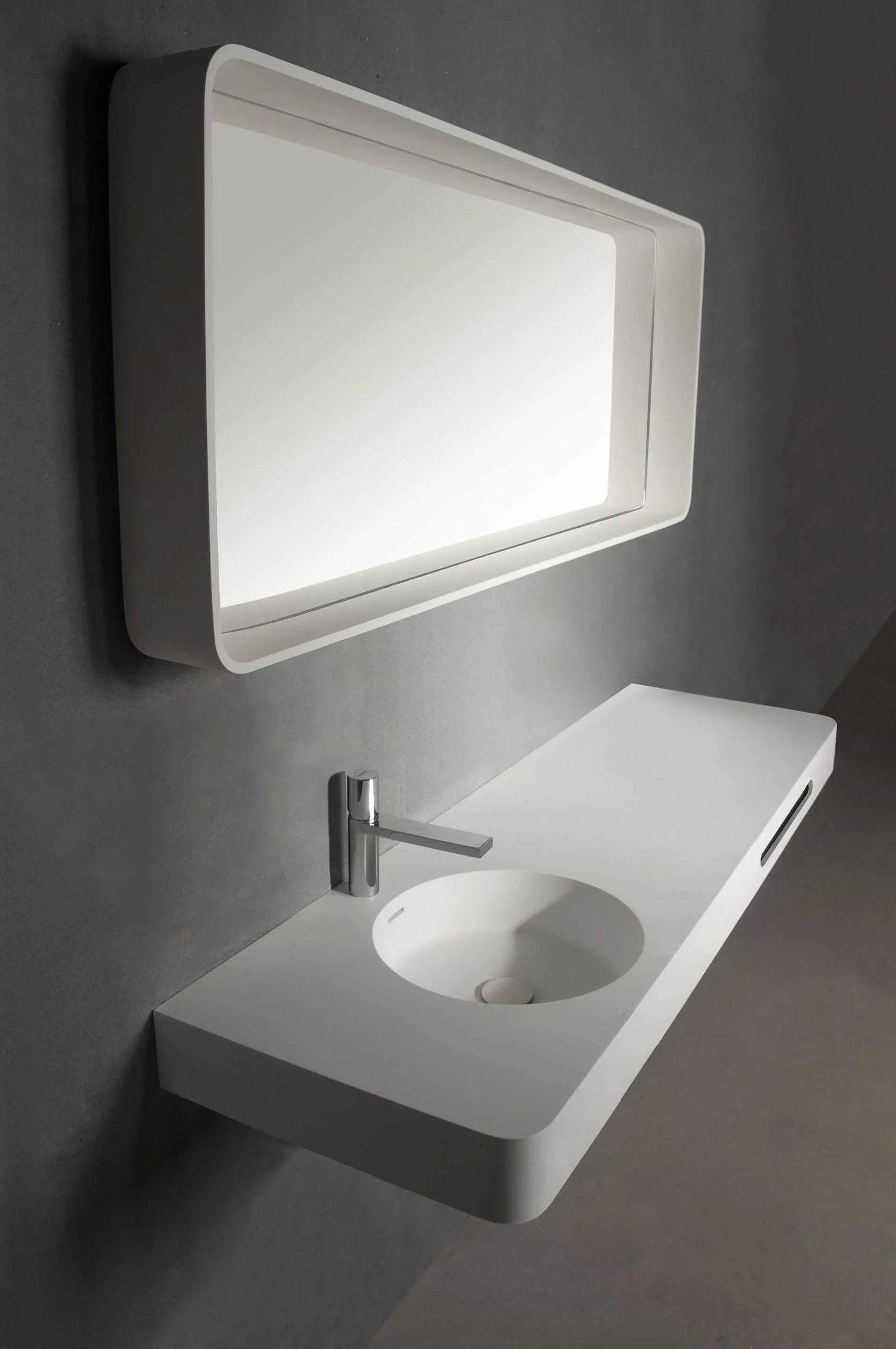 Cirque WM 120L with Towel Bar-WALL MOUNT WASHBASINS-訂造一體無縫洗手盆,Tailor made Washbasins,waterbasin hk, 浴室物料,浴室裝修,訂造洗手盆,浴室翻新,Bathroomware ,Bespoke bathroom,浴室配件,訂造浴室潔具,訂造浴室傢俬,香港 浴室設計 公司,best custom bathroom furniture HK, Infinite Bath