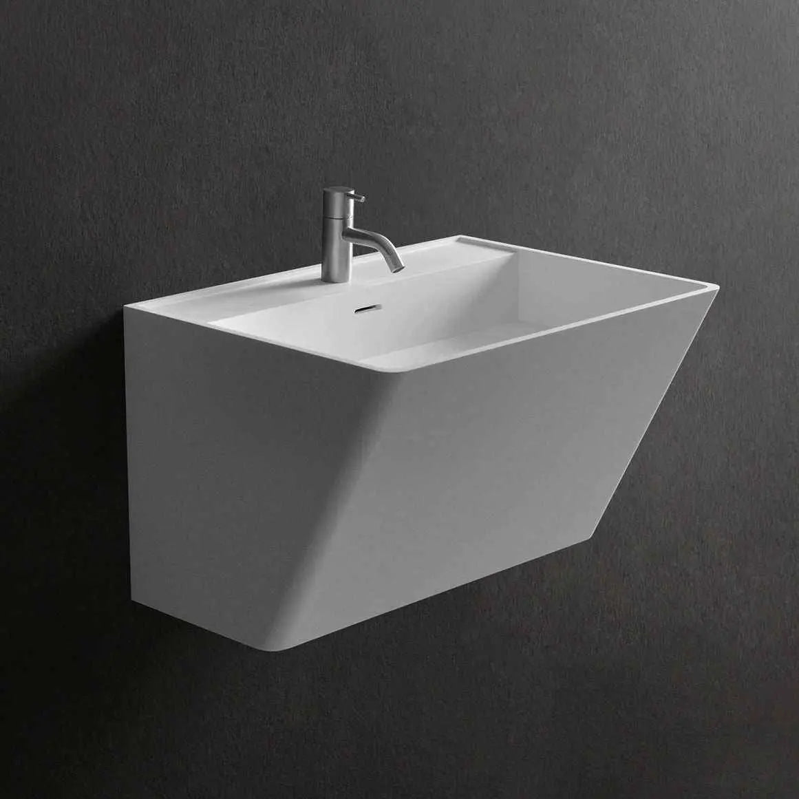 Salina WM 60-WALL MOUNT WASHBASINS-訂造一體無縫洗手盆,Tailor made Washbasins,waterbasin hk, 浴室物料,浴室裝修,訂造洗手盆,浴室翻新,Bathroomware ,Bespoke bathroom,浴室配件,訂造浴室潔具,訂造浴室傢俬,香港 浴室設計 公司,best custom bathroom furniture HK, Infinite Bath