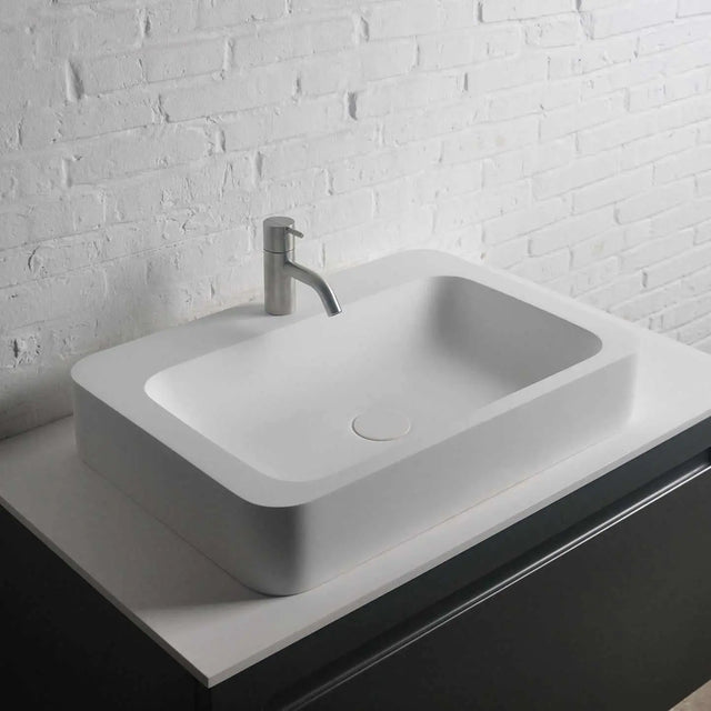 Bari Deck 60-OVERCOUNTER WASHBASINS-訂造一體無縫洗手盆,Tailor made Washbasins,waterbasin hk, 浴室物料,浴室裝修,訂造洗手盆,浴室翻新,Bathroomware ,Bespoke bathroom,浴室配件,訂造浴室潔具,訂造浴室傢俬,香港 浴室設計 公司,best custom bathroom furniture HK, Infinite Bath