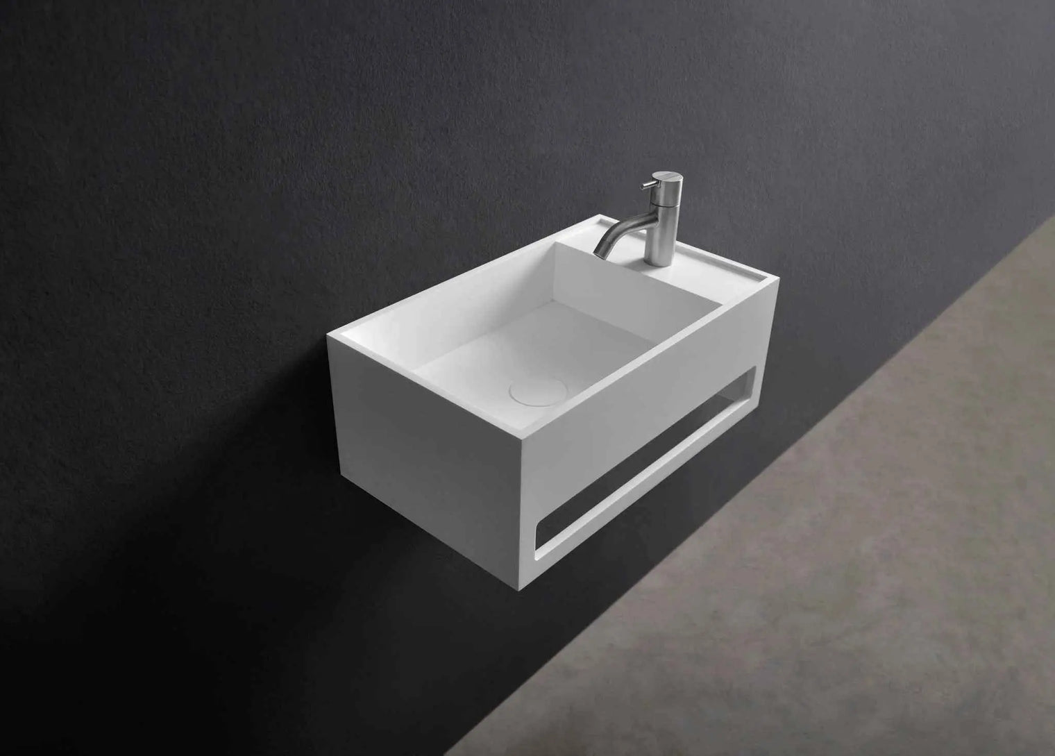 Pure WM 50L-WALL MOUNT WASHBASINS-訂造一體無縫洗手盆,Tailor made Washbasins,waterbasin hk, 浴室物料,浴室裝修,訂造洗手盆,浴室翻新,Bathroomware ,Bespoke bathroom,浴室配件,訂造浴室潔具,訂造浴室傢俬,香港 浴室設計 公司,best custom bathroom furniture HK, Infinite Bath