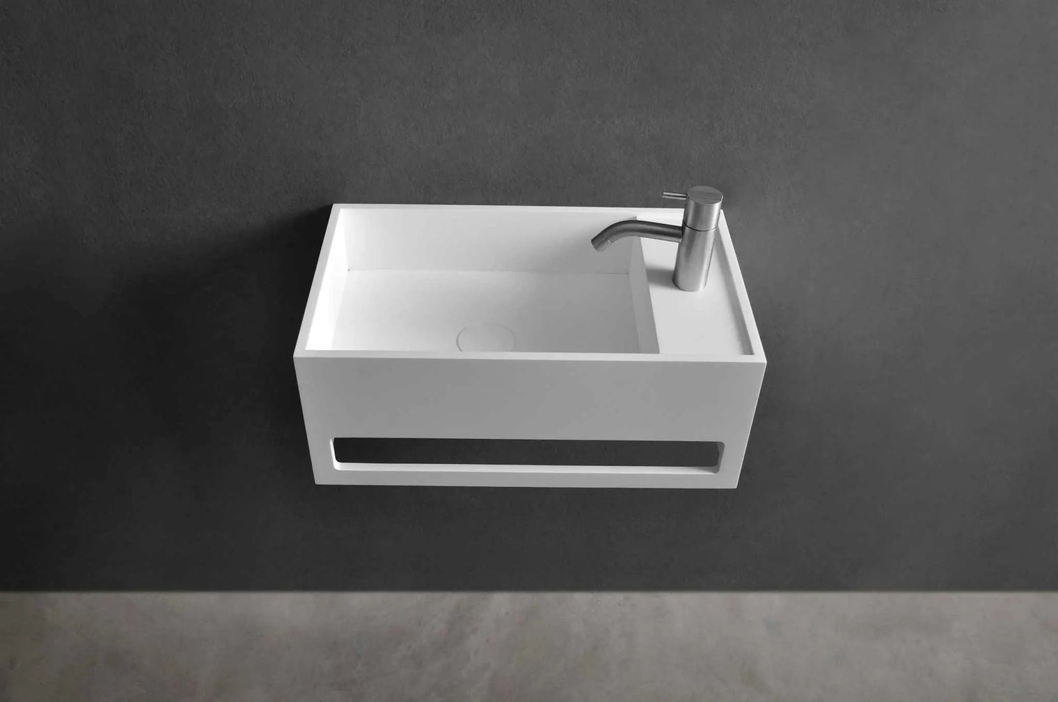 Pure WM 50L-WALL MOUNT WASHBASINS-訂造一體無縫洗手盆,Tailor made Washbasins,waterbasin hk, 浴室物料,浴室裝修,訂造洗手盆,浴室翻新,Bathroomware ,Bespoke bathroom,浴室配件,訂造浴室潔具,訂造浴室傢俬,香港 浴室設計 公司,best custom bathroom furniture HK, Infinite Bath
