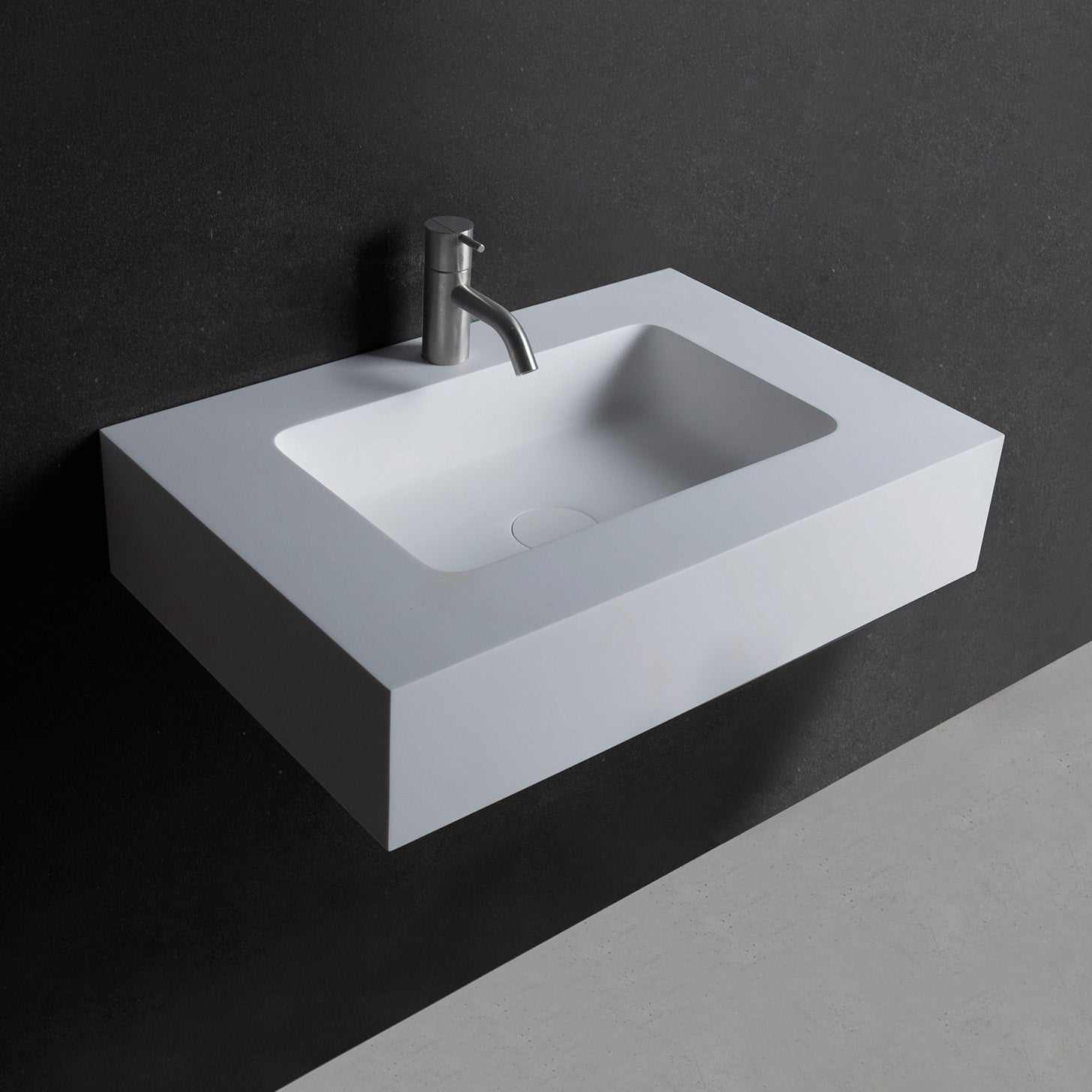 Vesta WM 60-WALL MOUNT WASHBASINS-訂造一體無縫洗手盆,Tailor made Washbasins,waterbasin hk, 浴室物料,浴室裝修,訂造洗手盆,浴室翻新,Bathroomware ,Bespoke bathroom,浴室配件,訂造浴室潔具,訂造浴室傢俬,香港 浴室設計 公司,best custom bathroom furniture HK, Infinite Bath