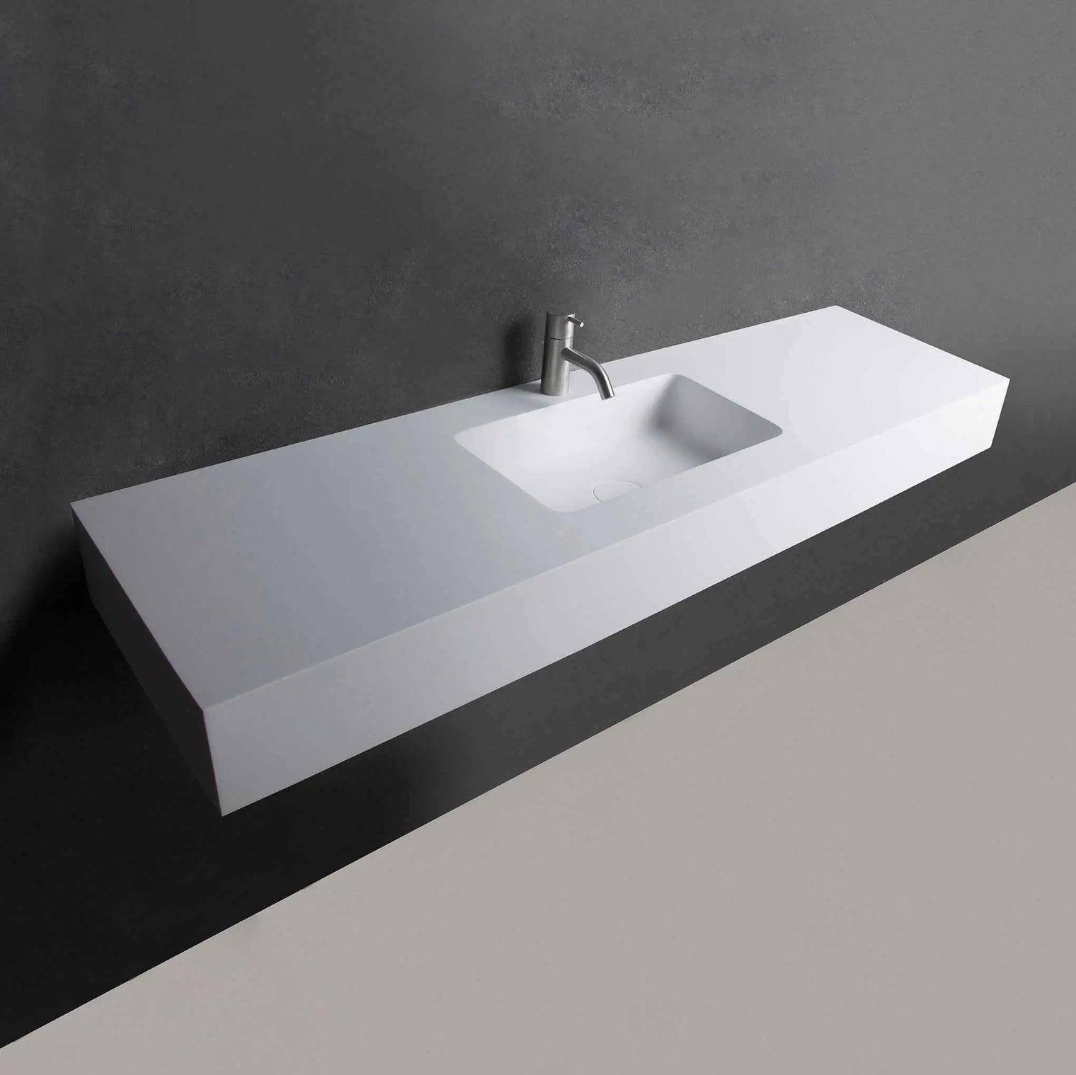 Vesta WM 120-WALL MOUNT WASHBASINS-訂造一體無縫洗手盆,Tailor made Washbasins,waterbasin hk, 浴室物料,浴室裝修,訂造洗手盆,浴室翻新,Bathroomware ,Bespoke bathroom,浴室配件,訂造浴室潔具,訂造浴室傢俬,香港 浴室設計 公司,best custom bathroom furniture HK, Infinite Bath