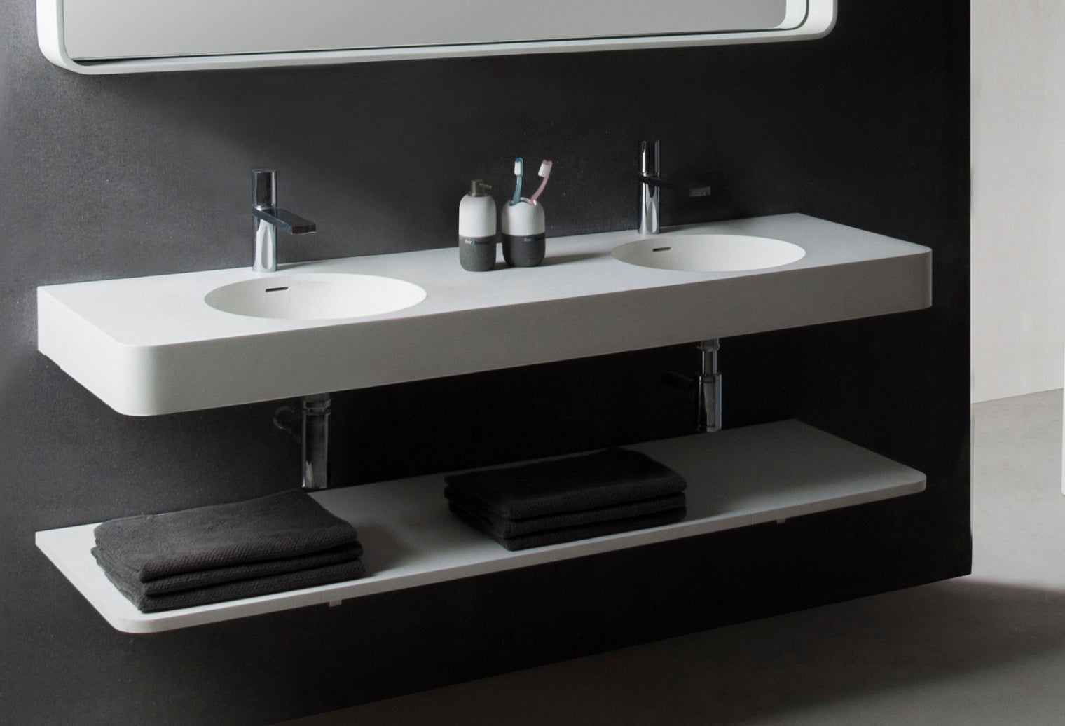 CIRQUE H2 Countertop-Countertops-INFINITE-訂造洗手盆,浴室翻新, small size bathtubs, custom-made bathtub HK,freestanding bathtub Hong Kong, 獨立式 浴缸 香港, premium bathtub brands HK, Where to buy bathtubs in Hong Kong, best custom bathroom furniture HK, Infinite Bath, Infinite浴缸, Cloakroom,Vanities, Mirrors,Bathroom Furniture, 浴室裝修,浴室 櫃 訂造