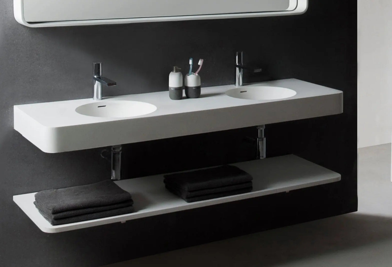 CIRQUE H2 Countertop-Countertops-INFINITE-訂造洗手盆,浴室翻新, small size bathtubs, custom-made bathtub HK,freestanding bathtub Hong Kong, 獨立式 浴缸 香港, premium bathtub brands HK, Where to buy bathtubs in Hong Kong, best custom bathroom furniture HK, Infinite Bath, Infinite浴缸, Cloakroom,Vanities, Mirrors,Bathroom Furniture, 浴室裝修,浴室 櫃 訂造