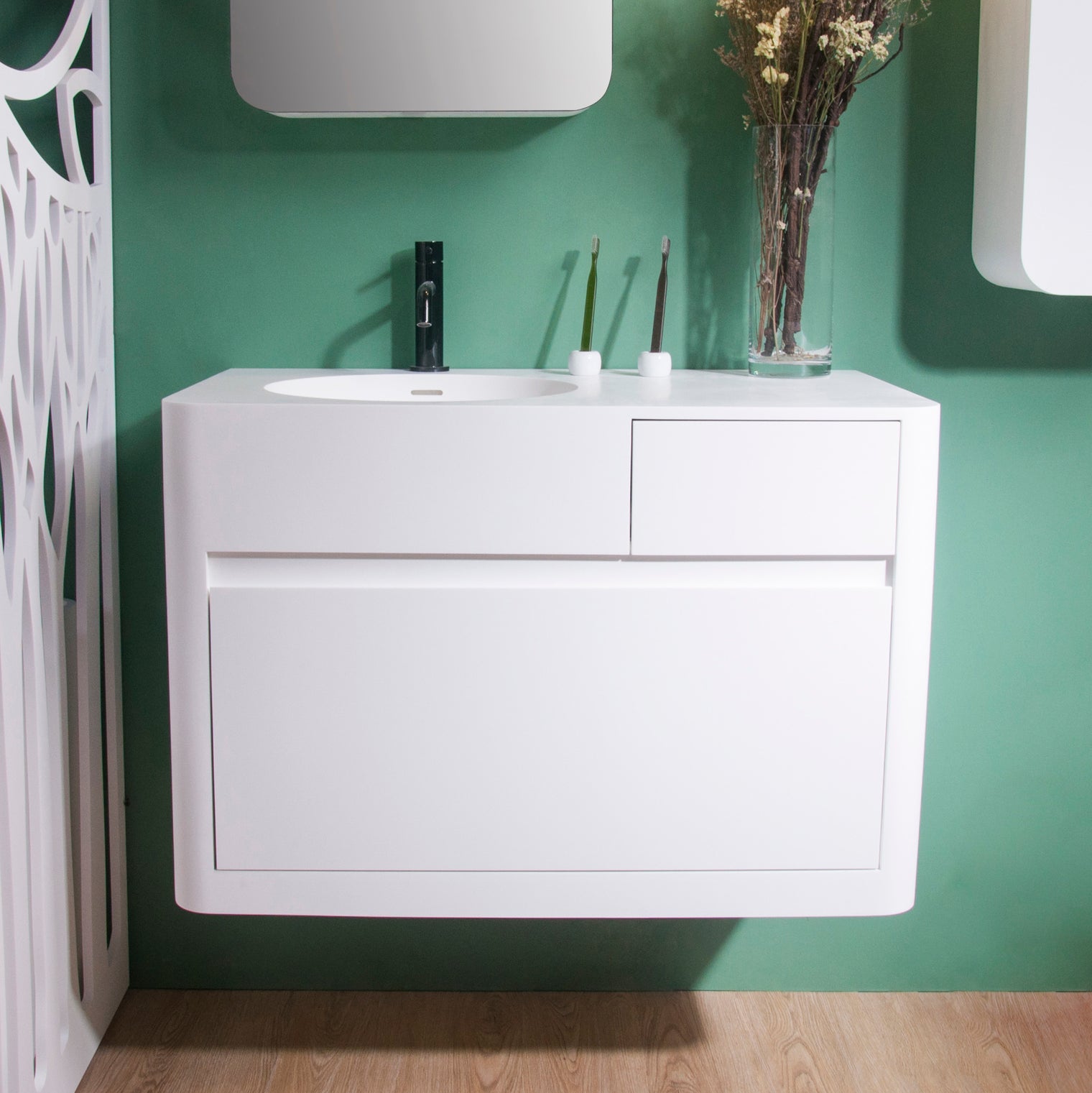 CIRQUE Main Cabinet 75-Main Cabinets-INFINITE-訂造洗手盆,浴室翻新, small size bathtubs, custom-made bathtub HK,freestanding bathtub Hong Kong, 獨立式 浴缸 香港, premium bathtub brands HK, Where to buy bathtubs in Hong Kong, best custom bathroom furniture HK, Infinite Bath, Infinite浴缸, Cloakroom,Vanities, Mirrors,Bathroom Furniture, 浴室裝修,浴室 櫃 訂造