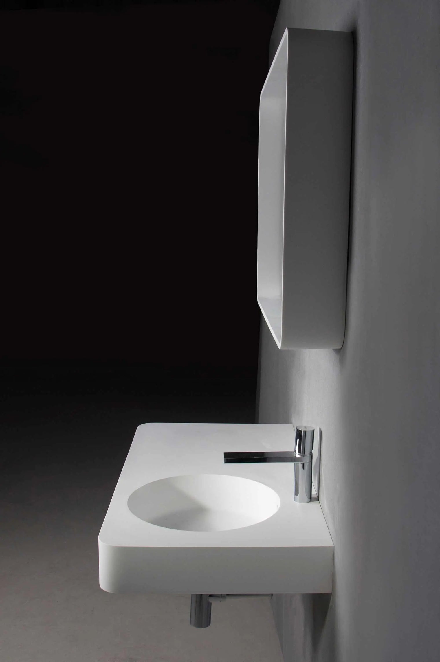 Cirque WM 75R-WALL MOUNT WASHBASINS-訂造一體無縫洗手盆,Tailor made Washbasins,waterbasin hk, 浴室物料,浴室裝修,訂造洗手盆,浴室翻新,Bathroomware ,Bespoke bathroom,浴室配件,訂造浴室潔具,訂造浴室傢俬,香港 浴室設計 公司,best custom bathroom furniture HK, Infinite Bath