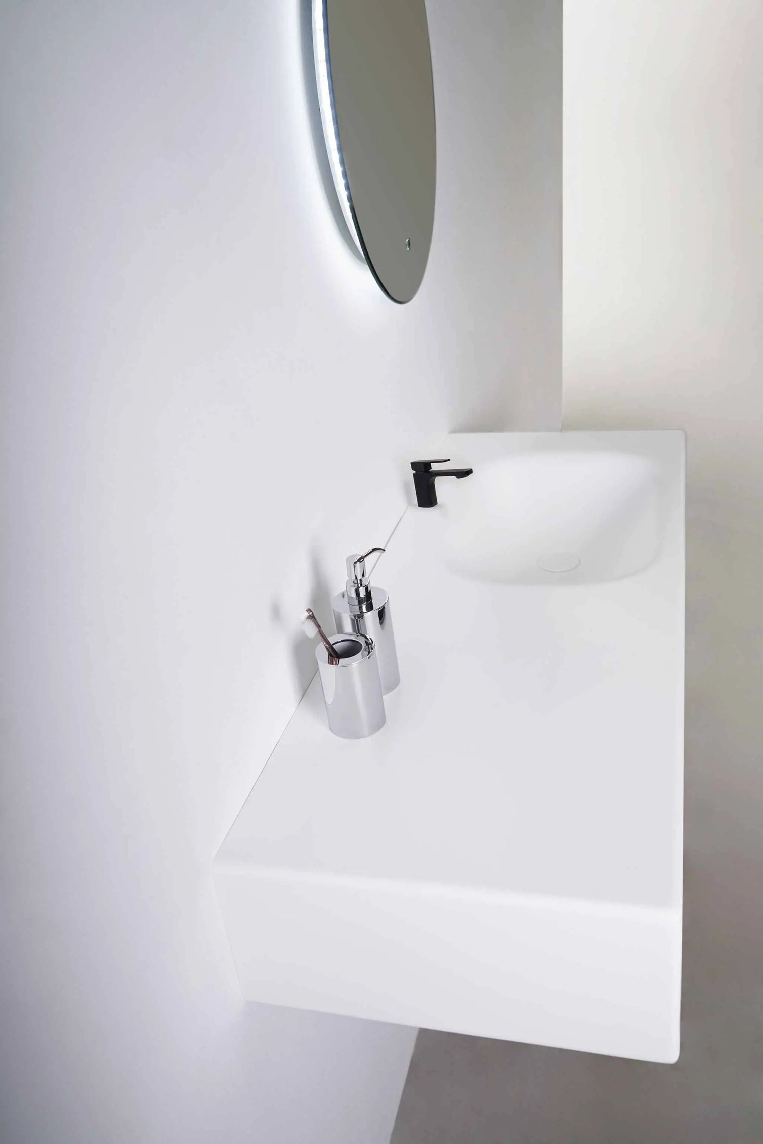 Spio WM 140R w/Shelf-WALL MOUNT WASHBASINS-訂造一體無縫洗手盆,Tailor made Washbasins,waterbasin hk, 浴室物料,浴室裝修,訂造洗手盆,浴室翻新,Bathroomware ,Bespoke bathroom,浴室配件,訂造浴室潔具,訂造浴室傢俬,香港 浴室設計 公司,best custom bathroom furniture HK, Infinite Bath