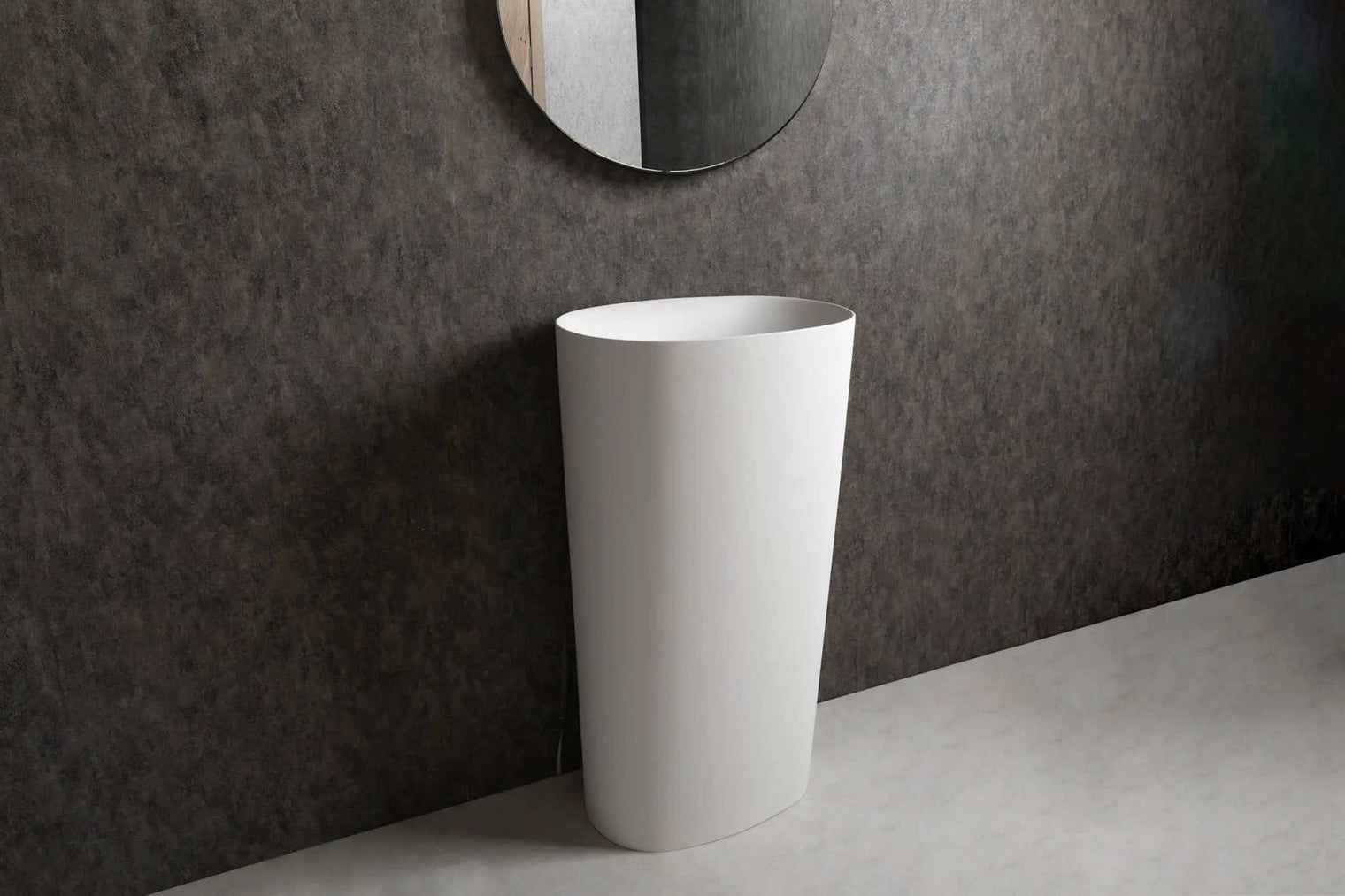 Solidcliff P 50-PEDESTAL WASHBASINS-訂造一體無縫洗手盆,Tailor made Washbasins,waterbasin hk, 浴室物料,浴室裝修,訂造洗手盆,浴室翻新,Bathroomware ,Bespoke bathroom,浴室配件,訂造浴室潔具,訂造浴室傢俬,香港 浴室設計 公司,best custom bathroom furniture HK, Infinite Bath