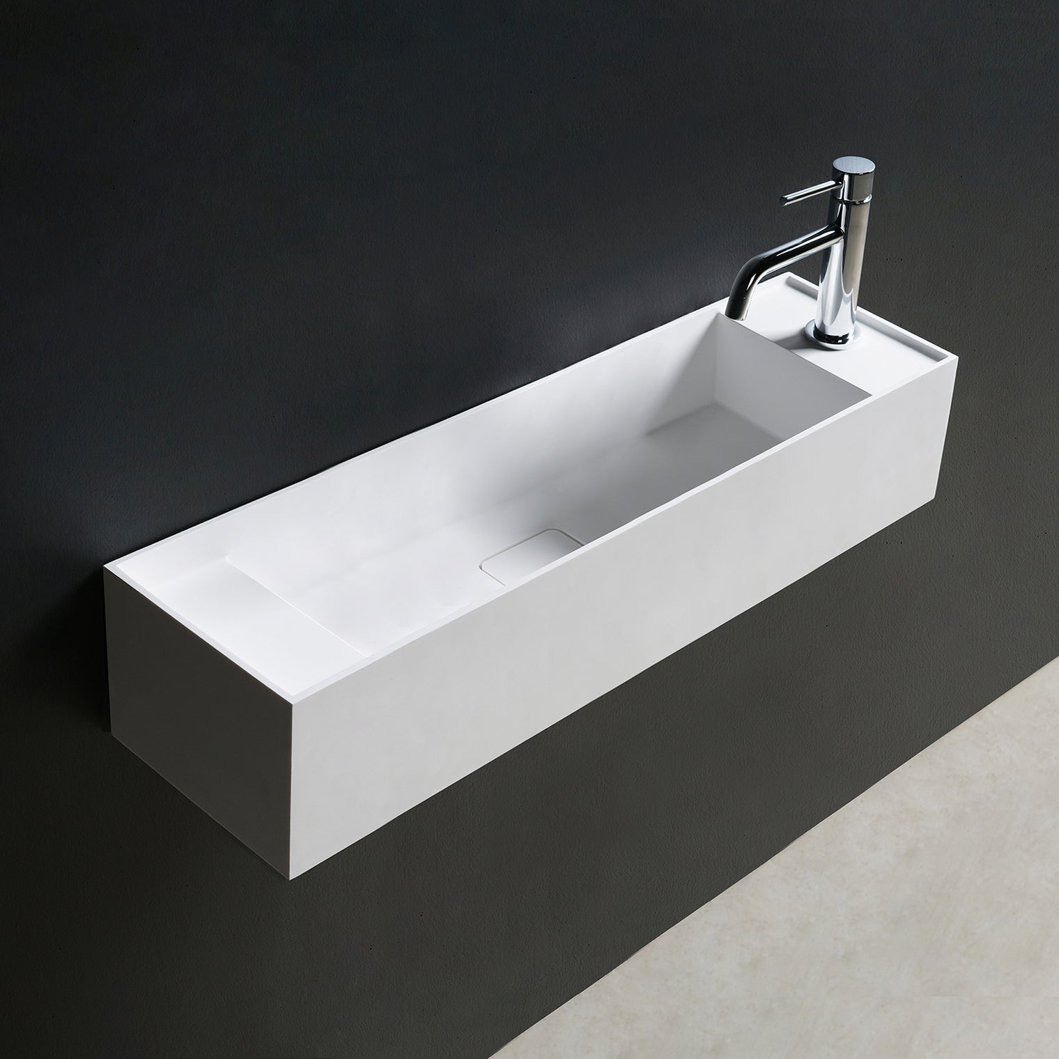 CUBE-X WM 75-WALL MOUNT WASHBASINS-訂造一體無縫洗手盆,Tailor made Washbasins,waterbasin hk, 浴室物料,浴室裝修,訂造洗手盆,浴室翻新,Bathroomware ,Bespoke bathroom,浴室配件,訂造浴室潔具,訂造浴室傢俬,香港 浴室設計 公司,best custom bathroom furniture HK, Infinite Bath