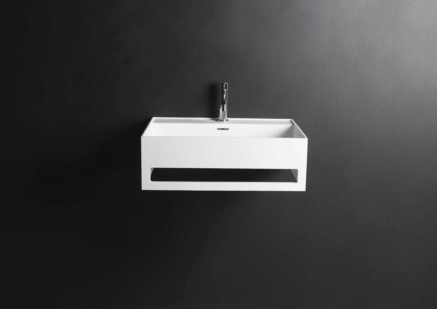 CUBE-X WM 60 w/Towel Bar-WALL MOUNT WASHBASINS-訂造一體無縫洗手盆,Tailor made Washbasins,waterbasin hk, 浴室物料,浴室裝修,訂造洗手盆,浴室翻新,Bathroomware ,Bespoke bathroom,浴室配件,訂造浴室潔具,訂造浴室傢俬,香港 浴室設計 公司,best custom bathroom furniture HK, Infinite Bath