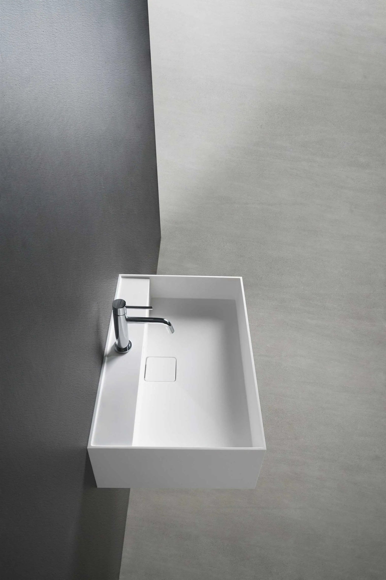 CUBE-X WM 60 w/Towel Bar-WALL MOUNT WASHBASINS-訂造一體無縫洗手盆,Tailor made Washbasins,waterbasin hk, 浴室物料,浴室裝修,訂造洗手盆,浴室翻新,Bathroomware ,Bespoke bathroom,浴室配件,訂造浴室潔具,訂造浴室傢俬,香港 浴室設計 公司,best custom bathroom furniture HK, Infinite Bath