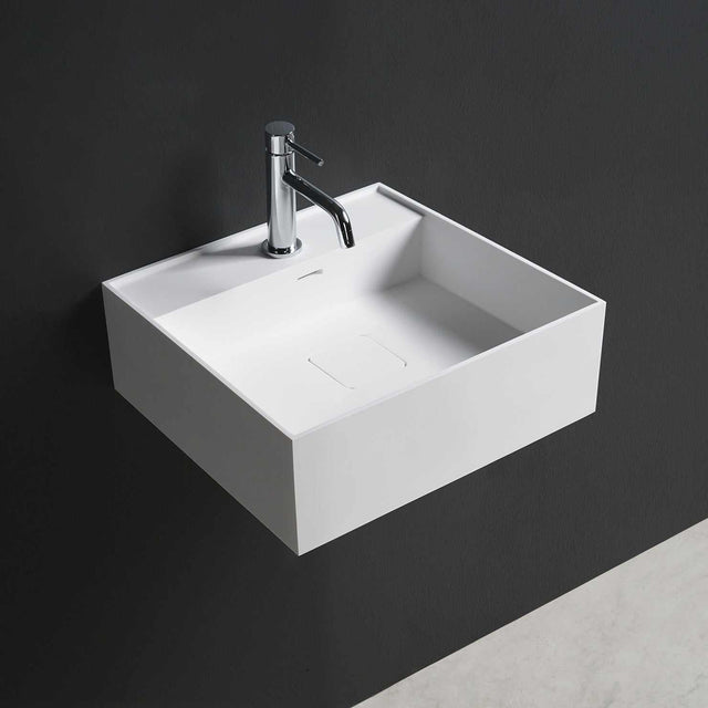 CUBE-X WM 40-WALL MOUNT WASHBASINS-訂造一體無縫洗手盆,Tailor made Washbasins,waterbasin hk, 浴室物料,浴室裝修,訂造洗手盆,浴室翻新,Bathroomware ,Bespoke bathroom,浴室配件,訂造浴室潔具,訂造浴室傢俬,香港 浴室設計 公司,best custom bathroom furniture HK, Infinite Bath