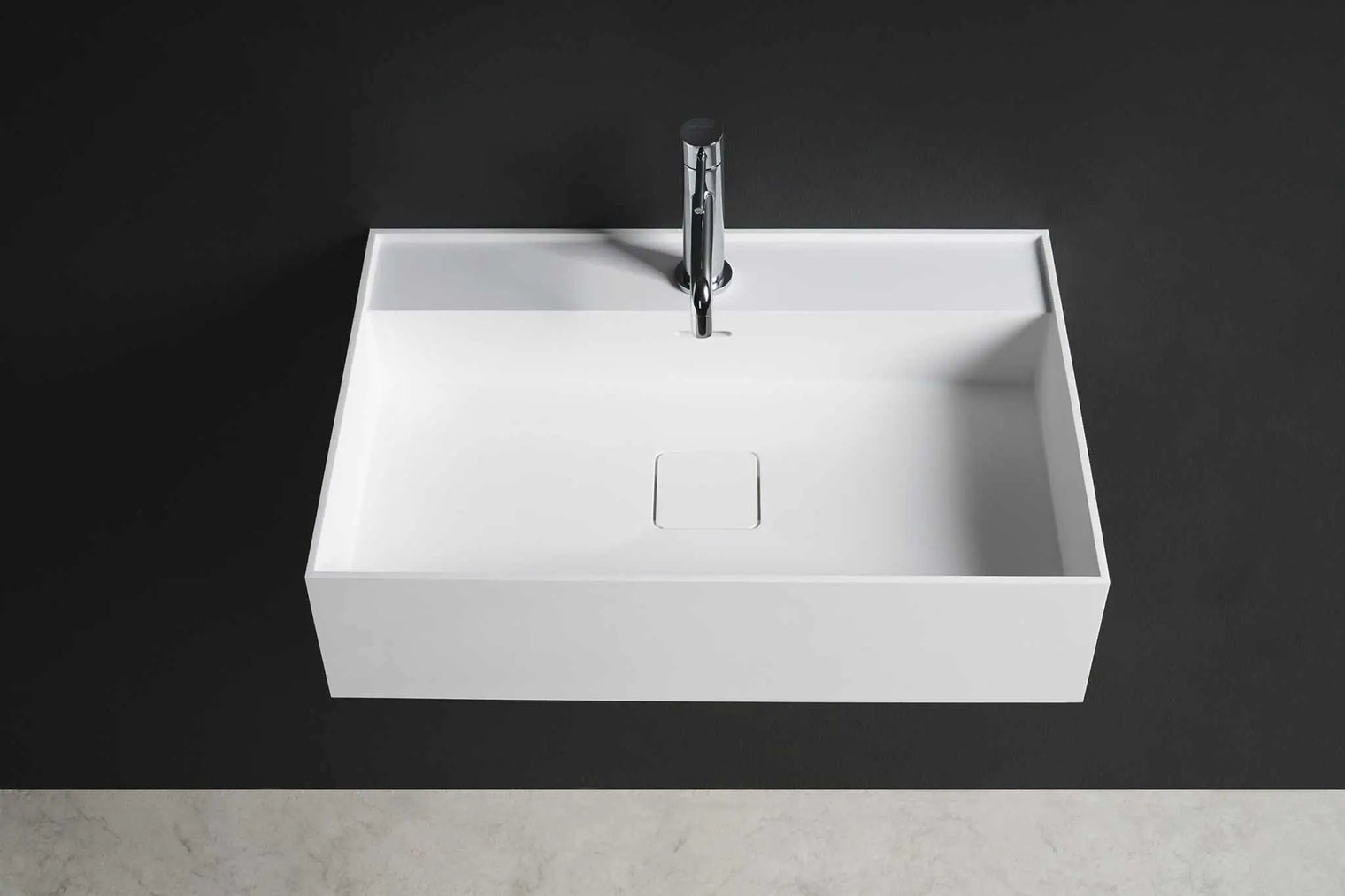CUBE-X WM 60-WALL MOUNT WASHBASINS-訂造一體無縫洗手盆,Tailor made Washbasins,waterbasin hk, 浴室物料,浴室裝修,訂造洗手盆,浴室翻新,Bathroomware ,Bespoke bathroom,浴室配件,訂造浴室潔具,訂造浴室傢俬,香港 浴室設計 公司,best custom bathroom furniture HK, Infinite Bath