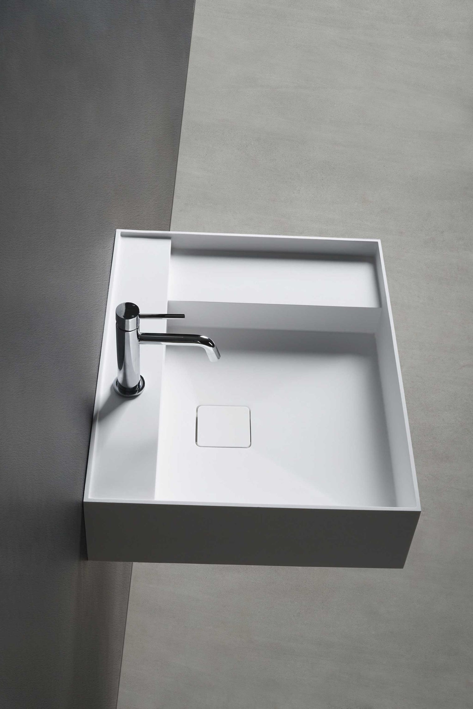 CUBE-X WM 60L-WALL MOUNT WASHBASINS-訂造一體無縫洗手盆,Tailor made Washbasins,waterbasin hk, 浴室物料,浴室裝修,訂造洗手盆,浴室翻新,Bathroomware ,Bespoke bathroom,浴室配件,訂造浴室潔具,訂造浴室傢俬,香港 浴室設計 公司,best custom bathroom furniture HK, Infinite Bath