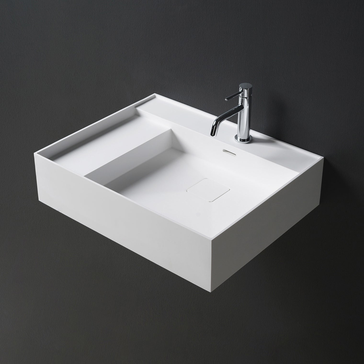 CUBE-X WM 60R-WALL MOUNT WASHBASINS-訂造一體無縫洗手盆,Tailor made Washbasins,waterbasin hk, 浴室物料,浴室裝修,訂造洗手盆,浴室翻新,Bathroomware ,Bespoke bathroom,浴室配件,訂造浴室潔具,訂造浴室傢俬,香港 浴室設計 公司,best custom bathroom furniture HK, Infinite Bath