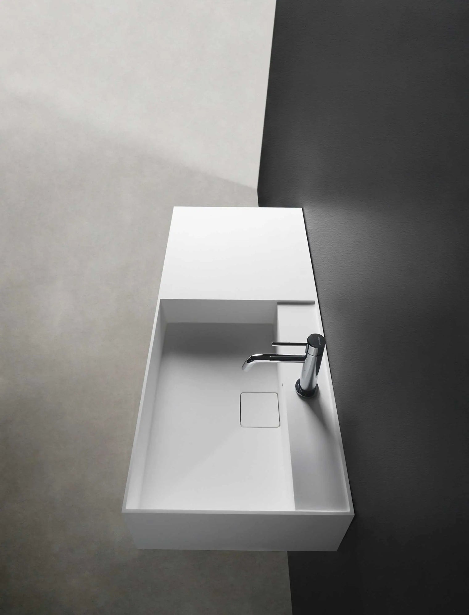 bathroom vanity CUBE-X WM 120R w/Drawer-WALL MOUNT WASHBASINS-訂造一體無縫洗手盆,Tailor made Washbasins,waterbasin hk, 浴室物料,浴室裝修,訂造洗手盆,浴室翻新,Bathroomware ,Bespoke bathroom,浴室配件,訂造浴室潔具,訂造浴室傢俬,香港 浴室設計 公司,best custom bathroom furniture HK, Infinite Bath