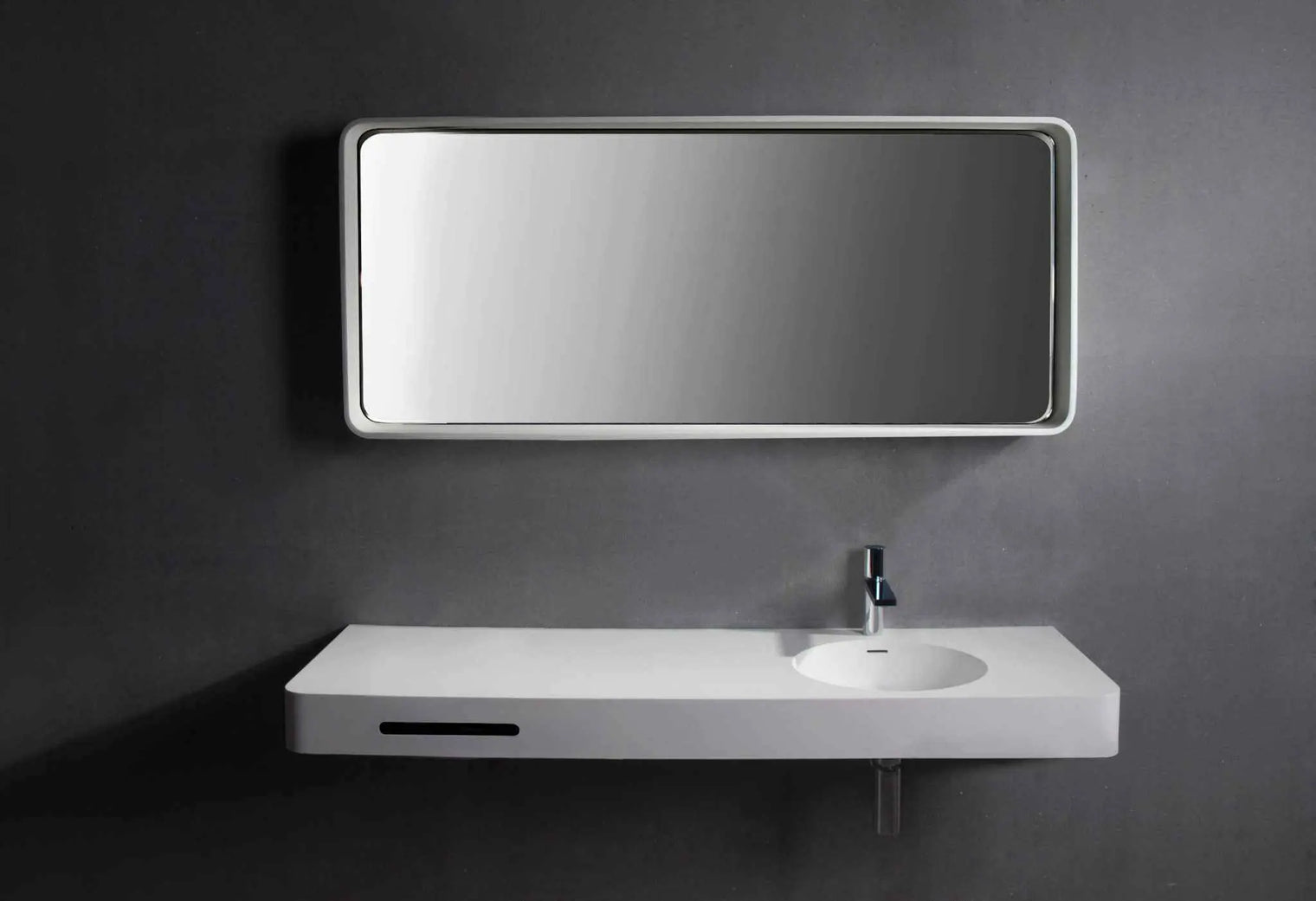 Cirque WM 120R-WALL MOUNT WASHBASINS-訂造一體無縫洗手盆,Tailor made Washbasins,waterbasin hk, 浴室物料,浴室裝修,訂造洗手盆,浴室翻新,Bathroomware ,Bespoke bathroom,浴室配件,訂造浴室潔具,訂造浴室傢俬,香港 浴室設計 公司,best custom bathroom furniture HK, Infinite Bath