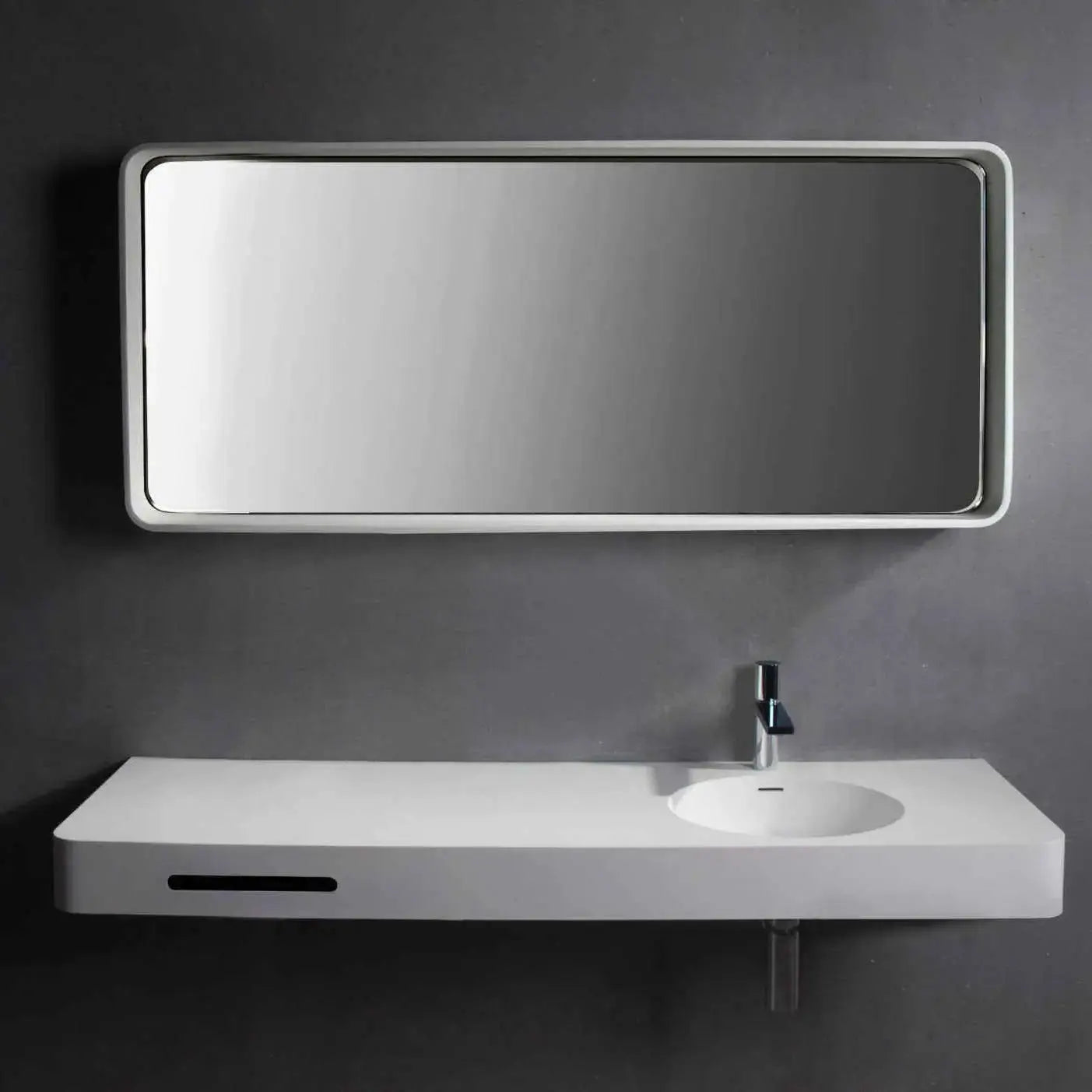 Cirque WM 120R-WALL MOUNT WASHBASINS-訂造一體無縫洗手盆,Tailor made Washbasins,waterbasin hk, 浴室物料,浴室裝修,訂造洗手盆,浴室翻新,Bathroomware ,Bespoke bathroom,浴室配件,訂造浴室潔具,訂造浴室傢俬,香港 浴室設計 公司,best custom bathroom furniture HK, Infinite Bath