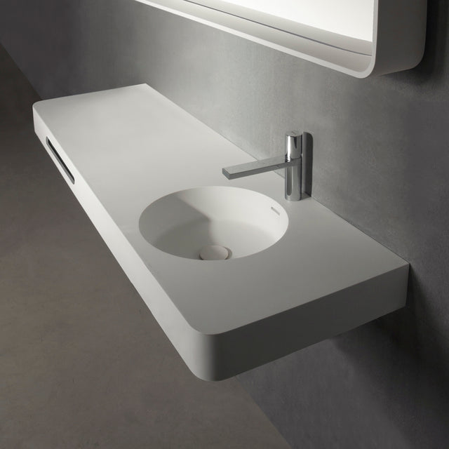 Cirque WM 120R-WALL MOUNT WASHBASINS-訂造一體無縫洗手盆,Tailor made Washbasins,waterbasin hk, 浴室物料,浴室裝修,訂造洗手盆,浴室翻新,Bathroomware ,Bespoke bathroom,浴室配件,訂造浴室潔具,訂造浴室傢俬,香港 浴室設計 公司,best custom bathroom furniture HK, Infinite Bath