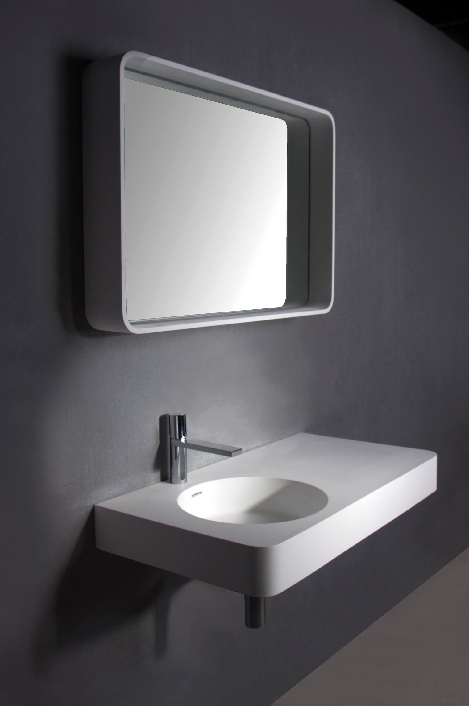Cirque WM 55L-WALL MOUNT WASHBASINS-訂造一體無縫洗手盆,Tailor made Washbasins,waterbasin hk, 浴室物料,浴室裝修,訂造洗手盆,浴室翻新,Bathroomware ,Bespoke bathroom,浴室配件,訂造浴室潔具,訂造浴室傢俬,香港 浴室設計 公司,best custom bathroom furniture HK, Infinite Bath