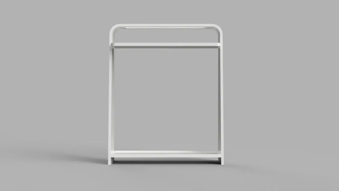 CIRQUE 128 Towel Stand-8050 Solid Surfaces Home-INFINITE-訂造洗手盆,浴室翻新, small size bathtubs, custom-made bathtub HK,freestanding bathtub Hong Kong, 獨立式 浴缸 香港, premium bathtub brands HK, Where to buy bathtubs in Hong Kong, best custom bathroom furniture HK, Infinite Bath, Infinite浴缸, Cloakroom,Vanities, Mirrors,Bathroom Furniture, 浴室裝修,浴室 櫃 訂造