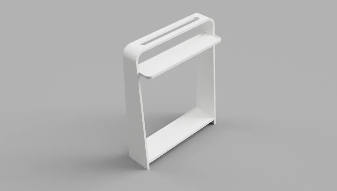 CIRQUE 128 Towel Stand-8050 Solid Surfaces Home-INFINITE-訂造洗手盆,浴室翻新, small size bathtubs, custom-made bathtub HK,freestanding bathtub Hong Kong, 獨立式 浴缸 香港, premium bathtub brands HK, Where to buy bathtubs in Hong Kong, best custom bathroom furniture HK, Infinite Bath, Infinite浴缸, Cloakroom,Vanities, Mirrors,Bathroom Furniture, 浴室裝修,浴室 櫃 訂造