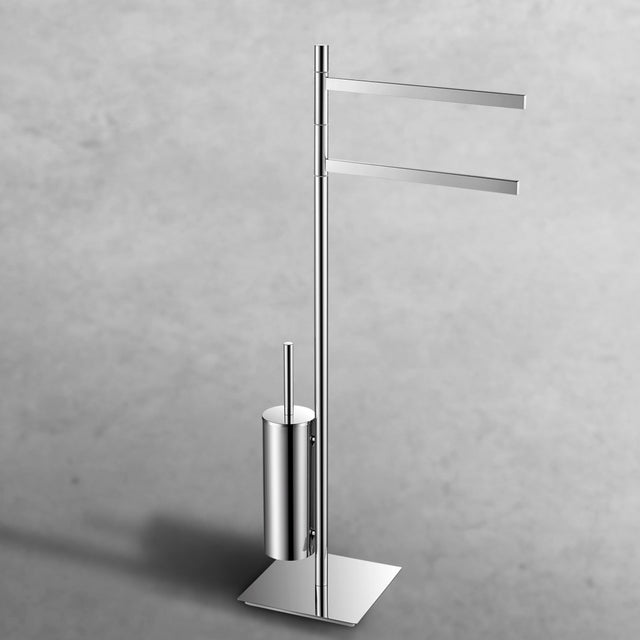 KINGSTON Toilet Brush & Towel Holder Set-Toilet Brushes-high-end bathtub showroom Hong Kong, Infinite Bath, Infinite Showroom, mirror cabinet,Bathtub details, Bathroom Accessories,bathroom solid surface, bathroom tailor,bathroom furniture, 浴室物料,浴室配件,浴缸香港, Bathroomware ,Bespoke bathroom,洗手盤 訂造,Cloakroom,Vanities, Mirrors,Bathroom Furniture, 浴室裝修,浴室 櫃 訂造