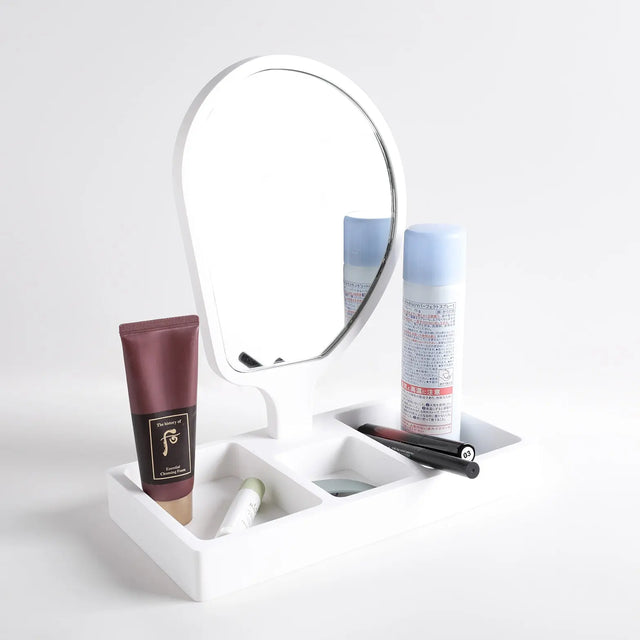 193 Cosmetics Tray w/Mirror-8050 Solid Surfaces Home-INFINITE-訂造洗手盆,浴室翻新, small size bathtubs, custom-made bathtub HK,freestanding bathtub Hong Kong, 獨立式 浴缸 香港, premium bathtub brands HK, Where to buy bathtubs in Hong Kong, best custom bathroom furniture HK, Infinite Bath, Infinite浴缸, Cloakroom,Vanities, Mirrors,Bathroom Furniture, 浴室裝修,浴室 櫃 訂造