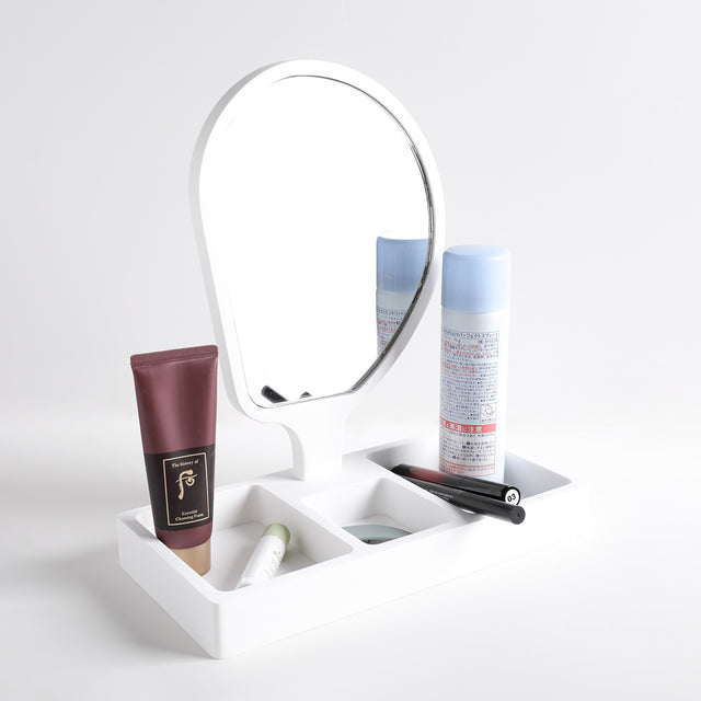 193 Cosmetics Tray w/Mirror-8050 Solid Surfaces Home-INFINITE-訂造洗手盆,浴室翻新, small size bathtubs, custom-made bathtub HK,freestanding bathtub Hong Kong, 獨立式 浴缸 香港, premium bathtub brands HK, Where to buy bathtubs in Hong Kong, best custom bathroom furniture HK, Infinite Bath, Infinite浴缸, Cloakroom,Vanities, Mirrors,Bathroom Furniture, 浴室裝修,浴室 櫃 訂造