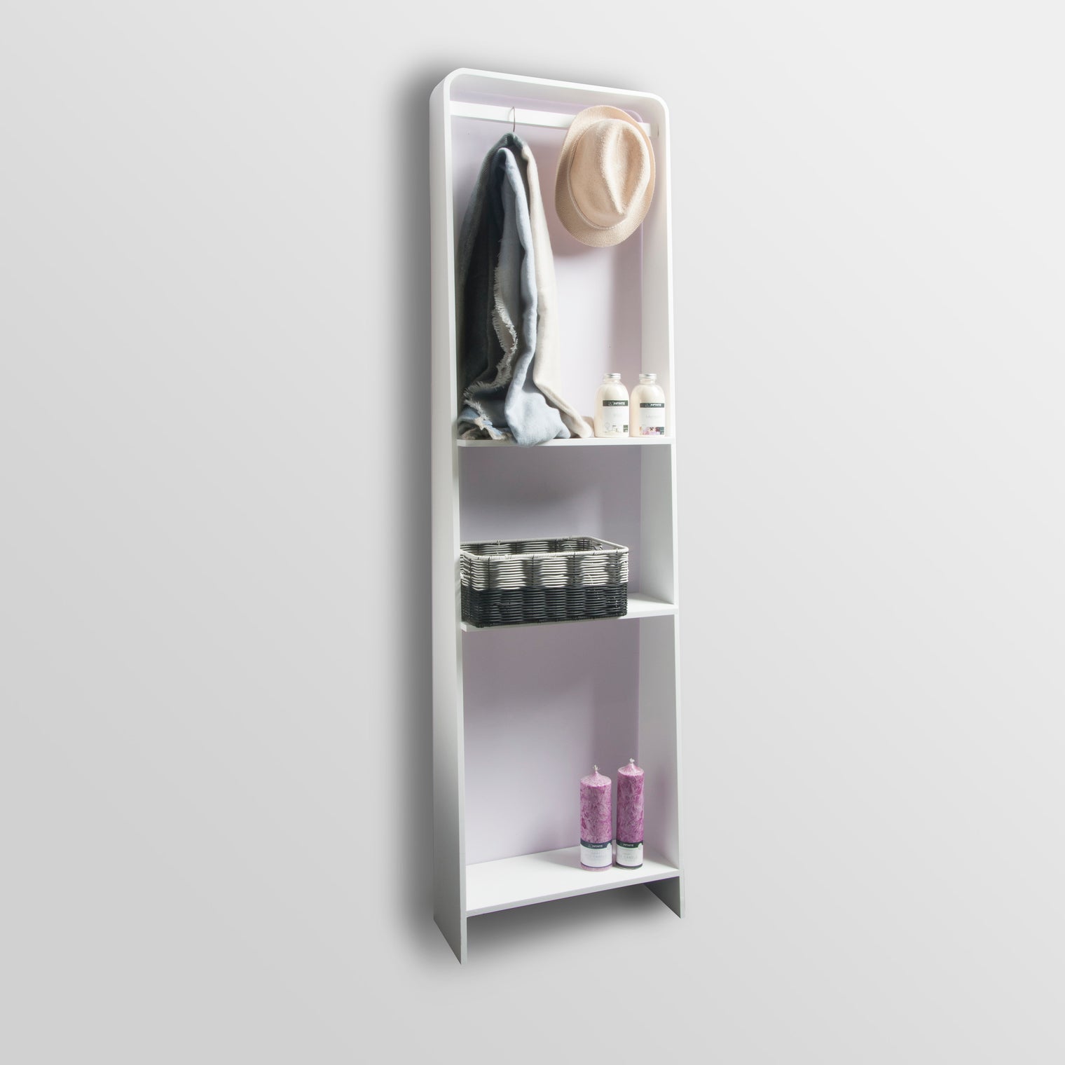 CIRQUE 202 Ladder Shelf-8050 Solid Surfaces Home-INFINITE-訂造洗手盆,浴室翻新, small size bathtubs, custom-made bathtub HK,freestanding bathtub Hong Kong, 獨立式 浴缸 香港, premium bathtub brands HK, Where to buy bathtubs in Hong Kong, best custom bathroom furniture HK, Infinite Bath, Infinite浴缸, Cloakroom,Vanities, Mirrors,Bathroom Furniture, 浴室裝修,浴室 櫃 訂造