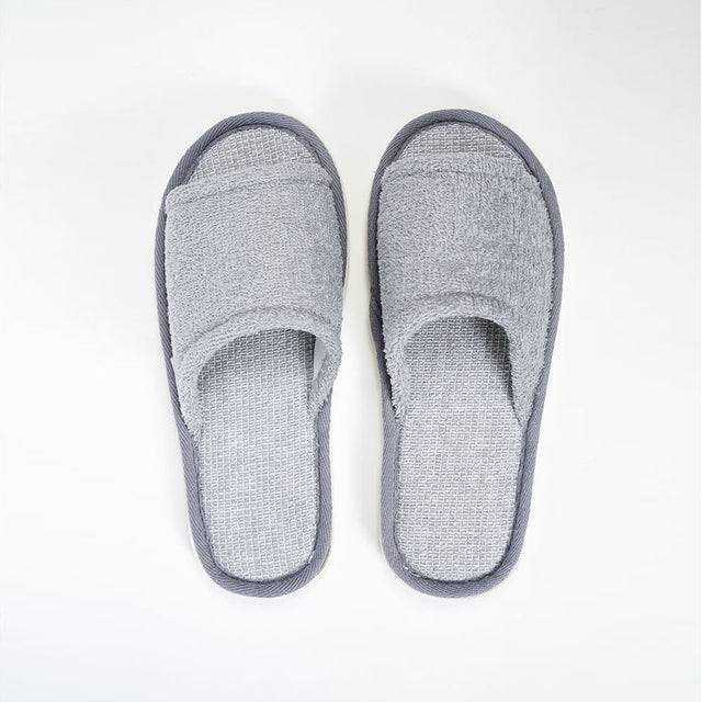 576 Charcoal Bathroom Slippers-Bath & Body-INFINITE-訂造洗手盆,浴室翻新, small size bathtubs, custom-made bathtub HK,freestanding bathtub Hong Kong, 獨立式 浴缸 香港, premium bathtub brands HK, Where to buy bathtubs in Hong Kong, best custom bathroom furniture HK, Infinite Bath, Infinite浴缸, Cloakroom,Vanities, Mirrors,Bathroom Furniture, 浴室裝修,浴室 櫃 訂造