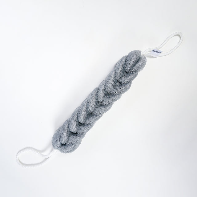 586 Loofah-Charcoal Twisted Back Scrubber-Bath & Body-INFINITE-訂造洗手盆,浴室翻新, small size bathtubs, custom-made bathtub HK,freestanding bathtub Hong Kong, 獨立式 浴缸 香港, premium bathtub brands HK, Where to buy bathtubs in Hong Kong, best custom bathroom furniture HK, Infinite Bath, Infinite浴缸, Cloakroom,Vanities, Mirrors,Bathroom Furniture, 浴室裝修,浴室 櫃 訂造
